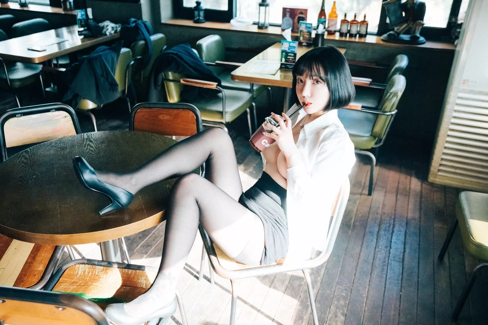 写真】 写真 Son 美女 淫惰少女 全集修正 南韩 Bar Tainted Yeeun【Loozy 美女 Love 南韩