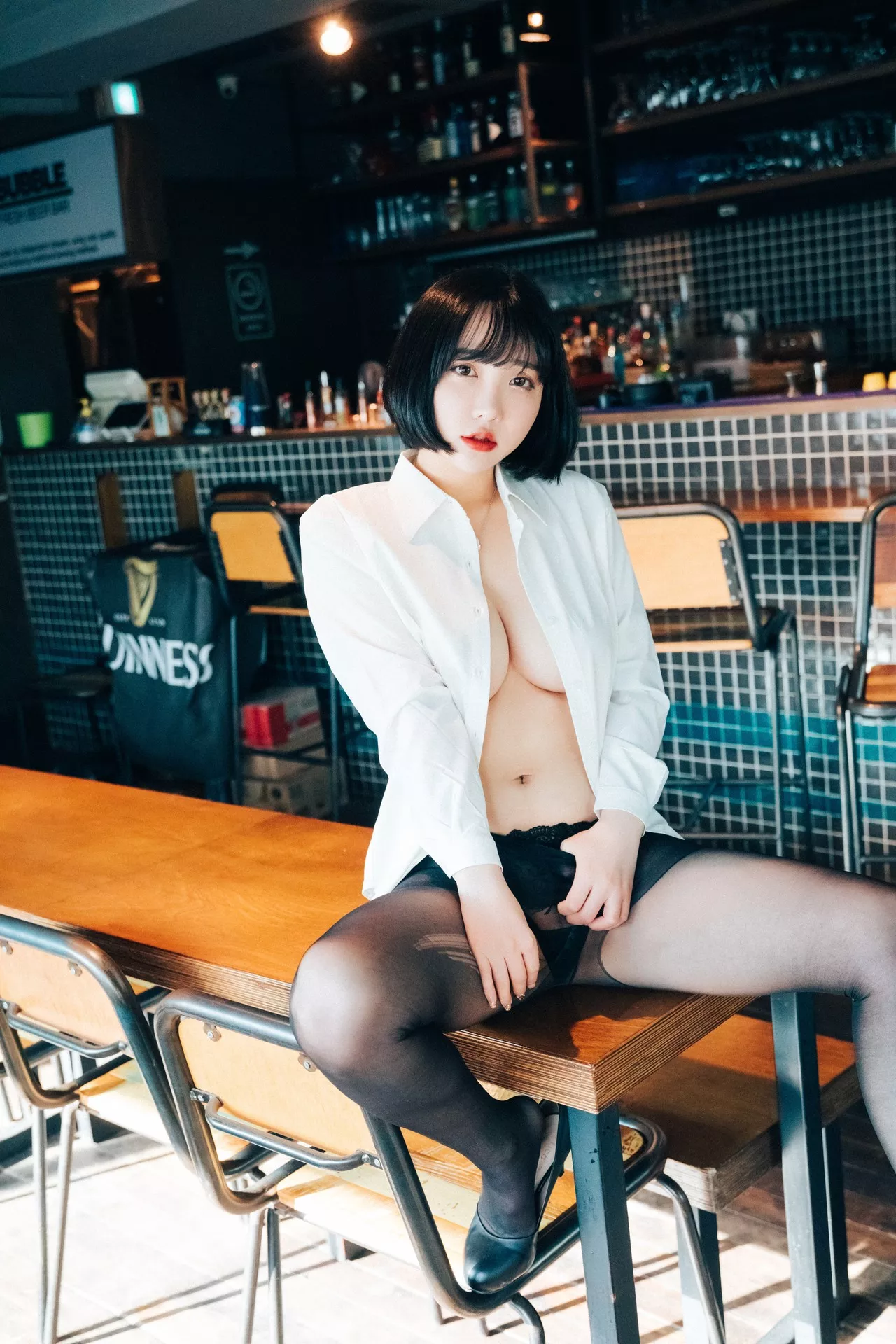 写真】 写真 Son 美女 淫惰少女 全集修正 南韩 Bar Tainted Yeeun【Loozy 美女 Love 南韩