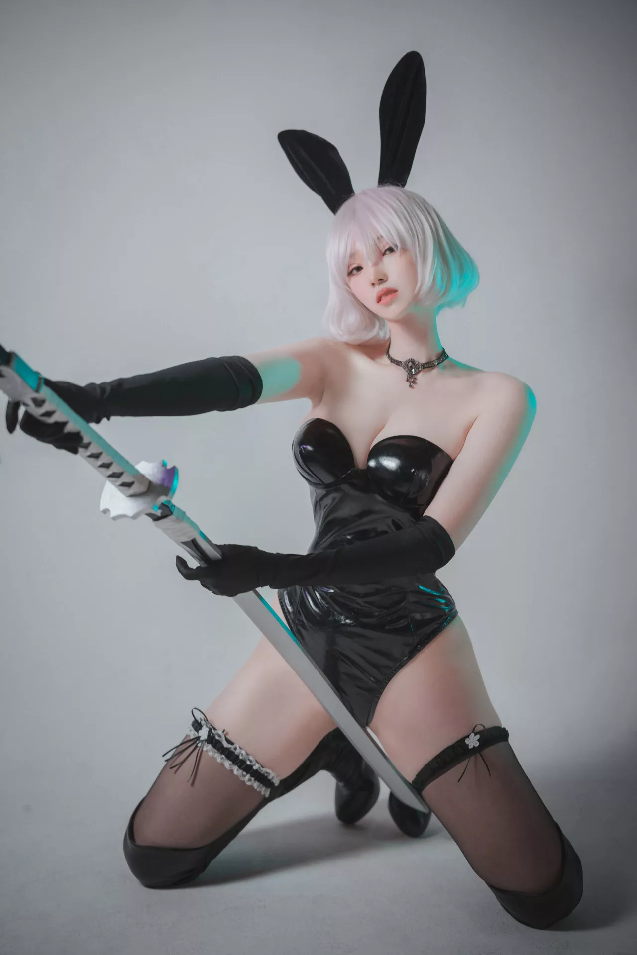 模特 Bambi【DJAWA 全集修正 NoirE 2B La Rose 写真 韩国 大佳玩】