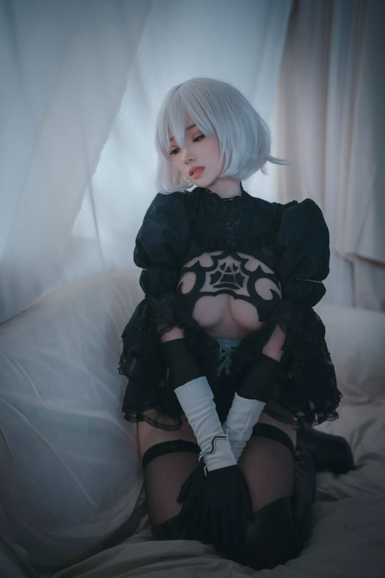 模特 Bambi【DJAWA 全集修正 NoirE 2B La Rose 写真 韩国 大佳玩】