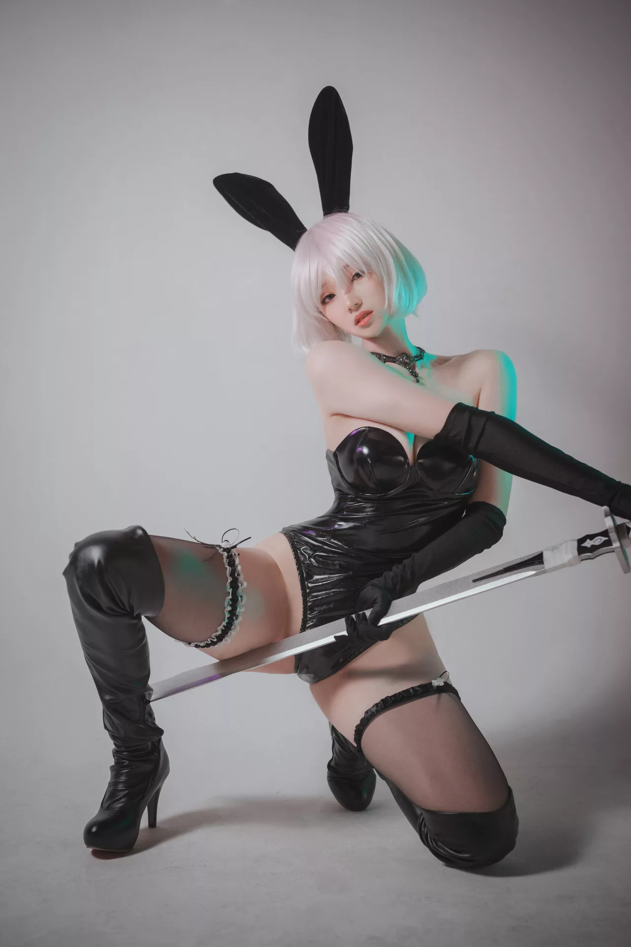 模特 Bambi【DJAWA 全集修正 NoirE 2B La Rose 写真 韩国 大佳玩】