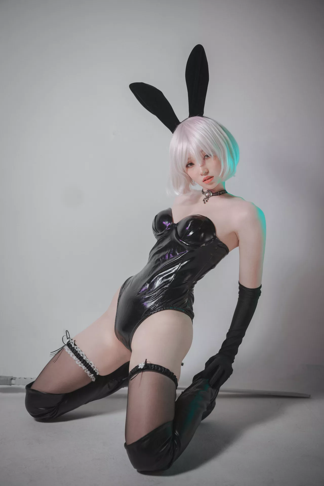 模特 Bambi【DJAWA 全集修正 NoirE 2B La Rose 写真 韩国 大佳玩】