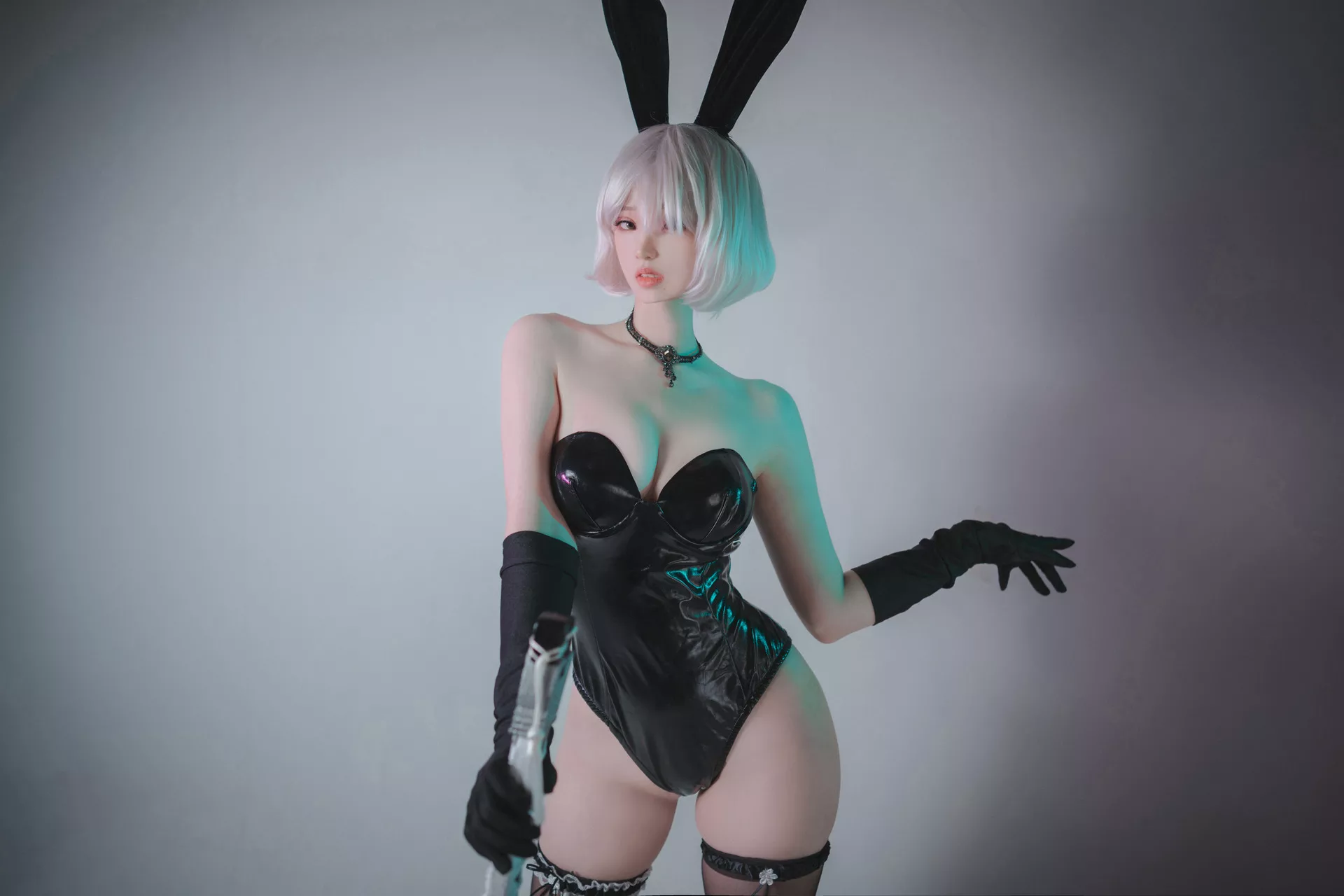 模特 Bambi【DJAWA 全集修正 NoirE 2B La Rose 写真 韩国 大佳玩】