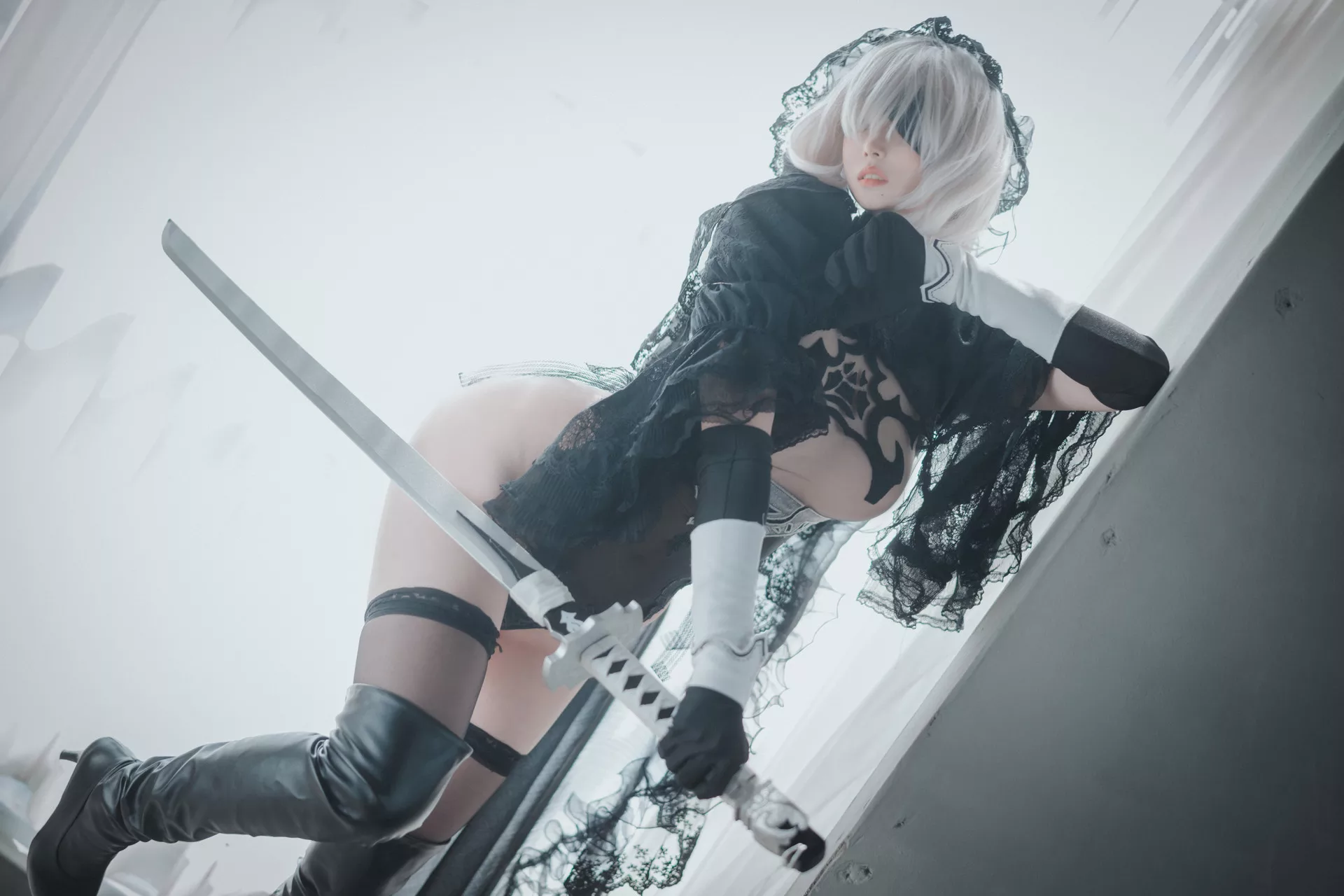 模特 Bambi【DJAWA 全集修正 NoirE 2B La Rose 写真 韩国 大佳玩】