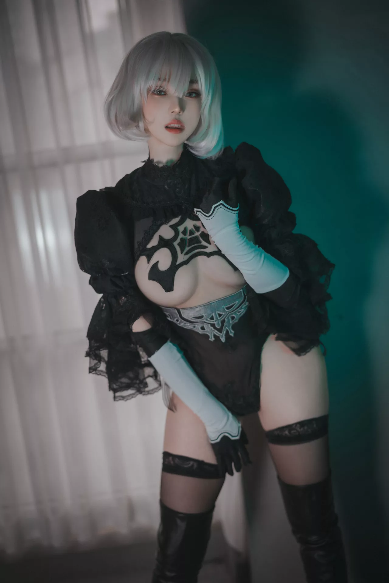 模特 Bambi【DJAWA 全集修正 NoirE 2B La Rose 写真 韩国 大佳玩】
