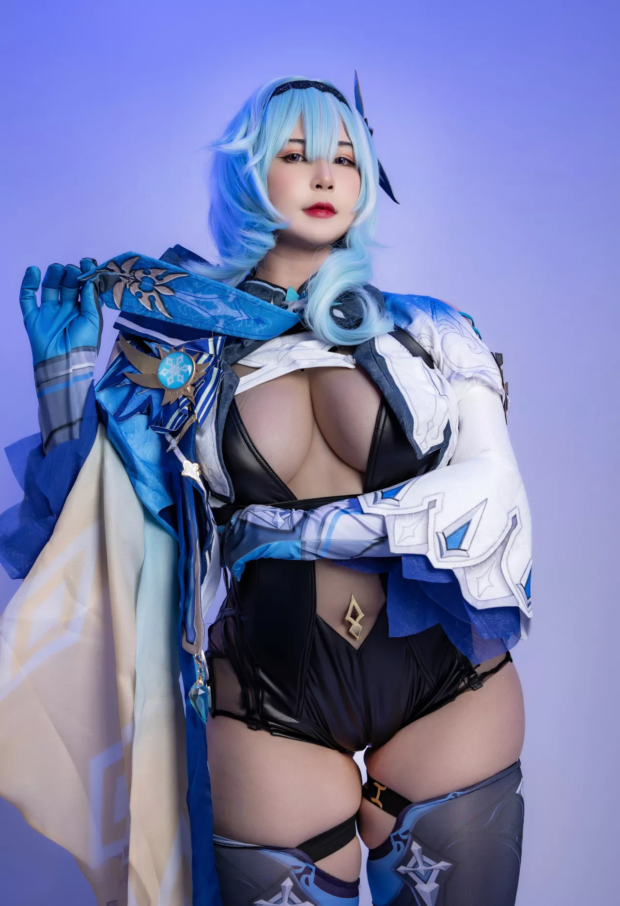 Impact) Lawrence 【UyUy】 (Genshin Cosplay 福报 Eula 丽人