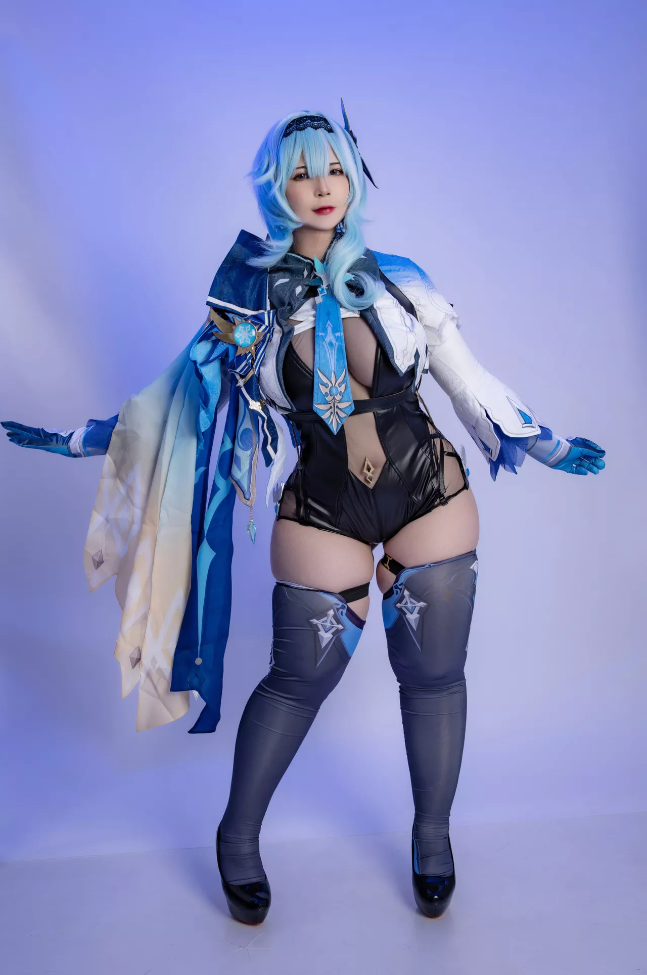Impact) Lawrence 【UyUy】 (Genshin Cosplay 福报 Eula 丽人