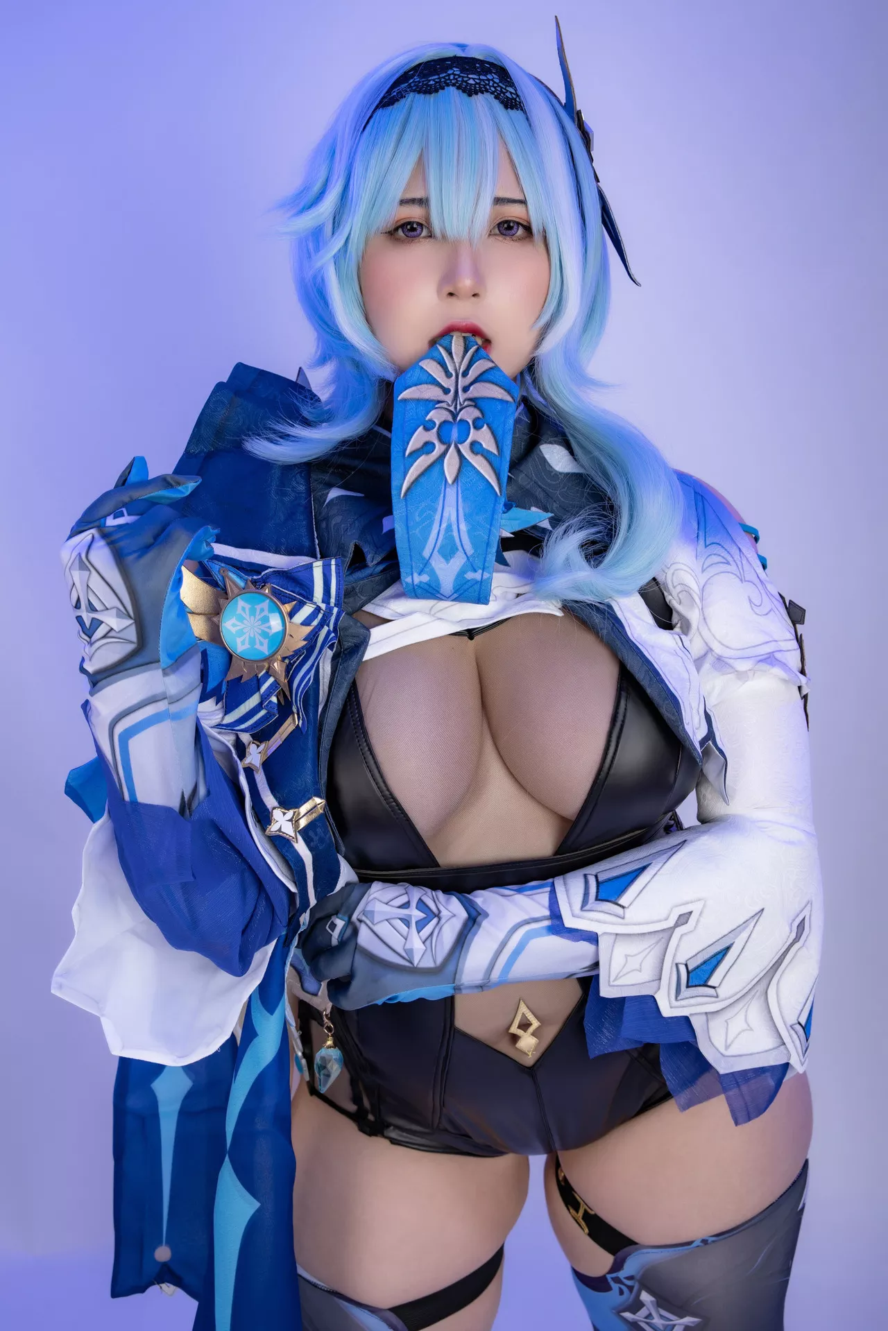 Impact) Lawrence 【UyUy】 (Genshin Cosplay 福报 Eula 丽人
