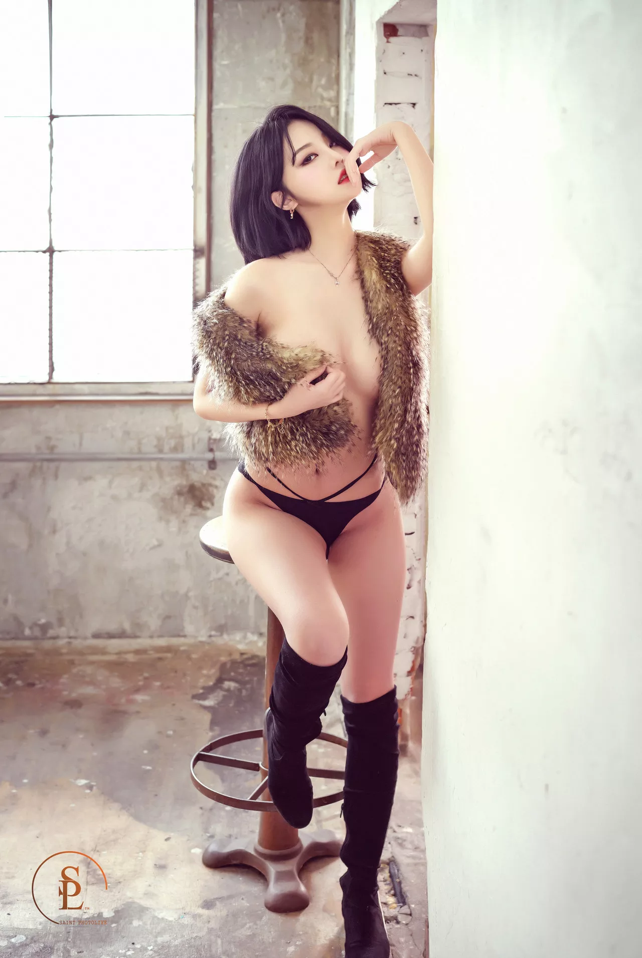 女神 Photolife s Yuna 【SAINT Wild 圣光生活】 艺术图 Yuna 全集修正 南韩