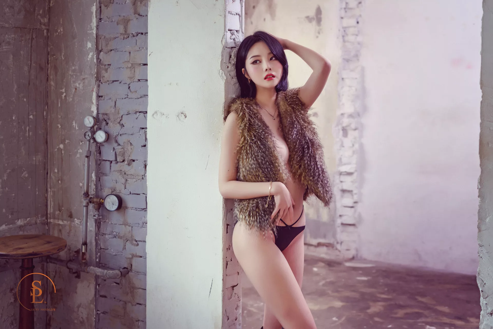 女神 Photolife s Yuna 【SAINT Wild 圣光生活】 艺术图 Yuna 全集修正 南韩