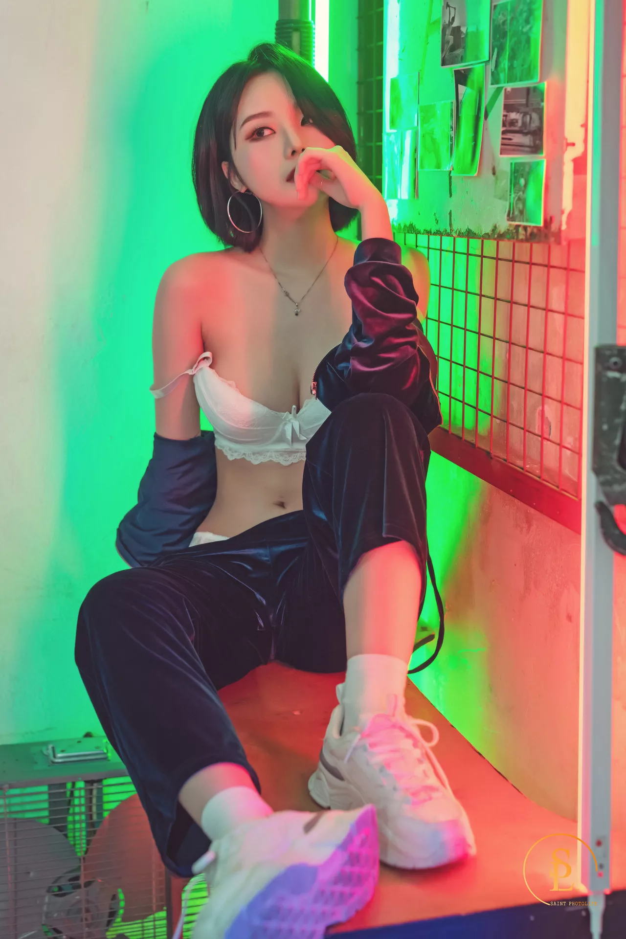 女神 Photolife s Yuna 【SAINT Wild 圣光生活】 艺术图 Yuna 全集修正 南韩