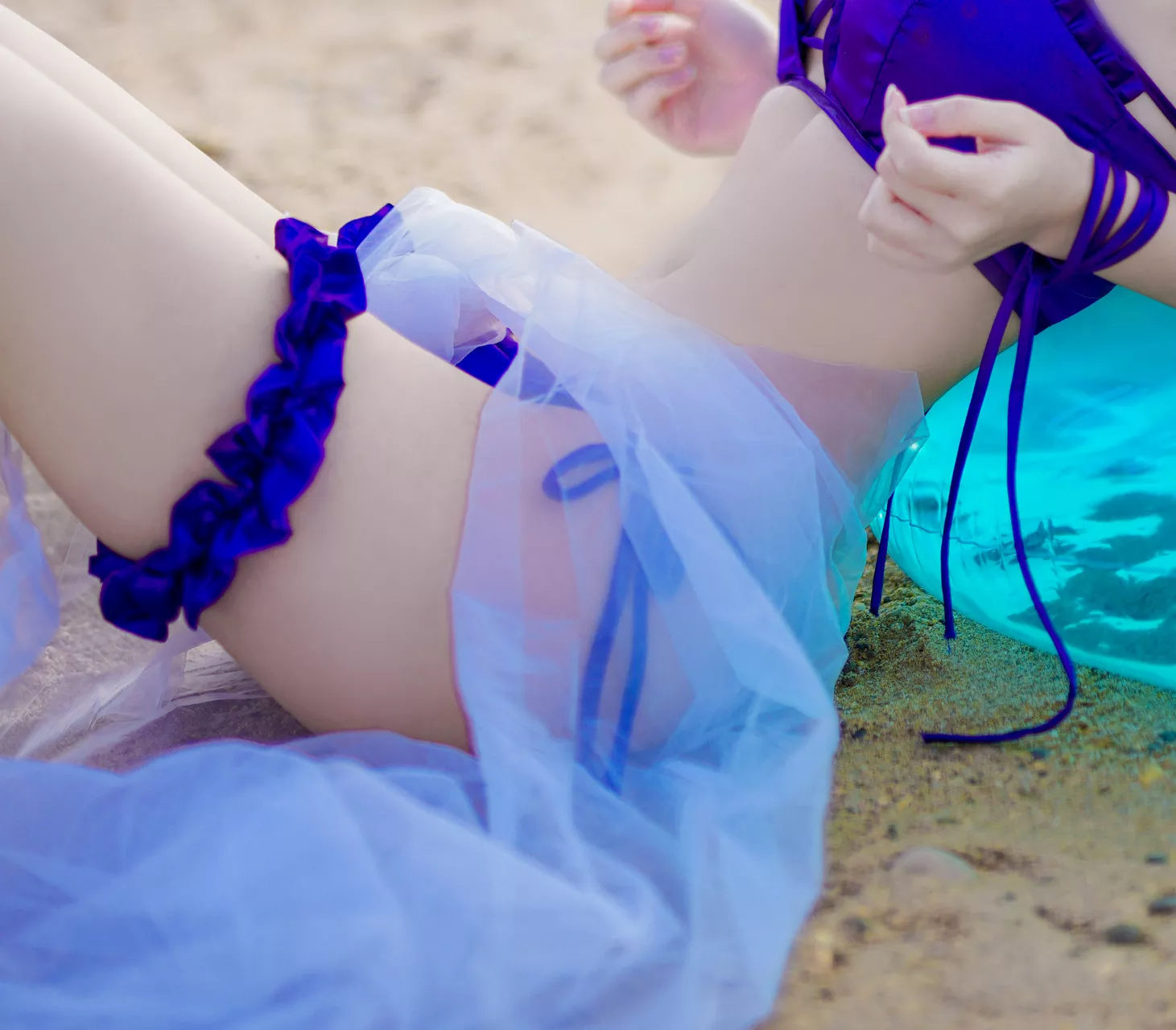 丽人 柴郡泳衣 福利 Lane Cheshire 【日奈娇】 Cosplay Azur