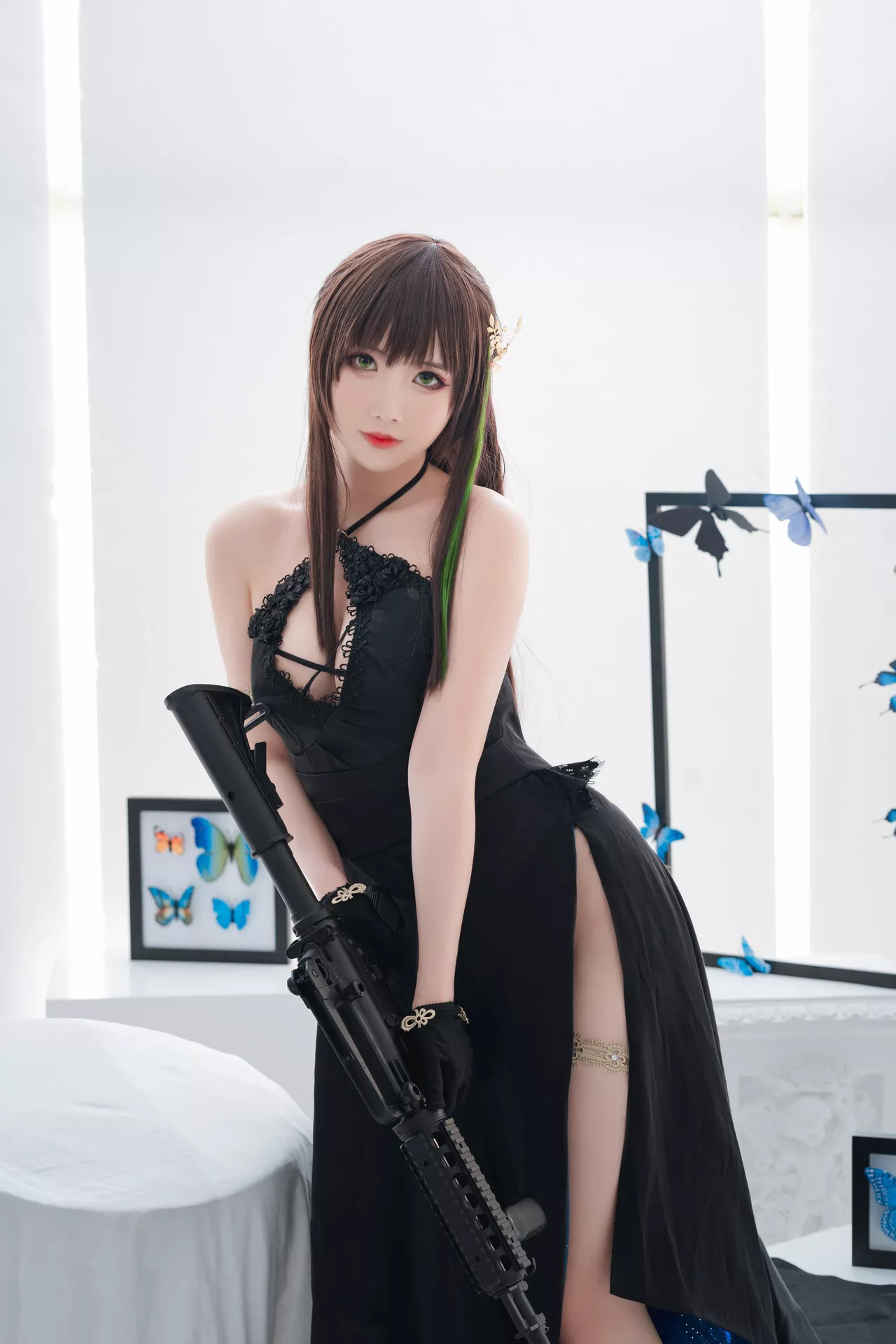 M4A1 【面饼仙儿】 Cosplay Frontline 美人 福利 Girls