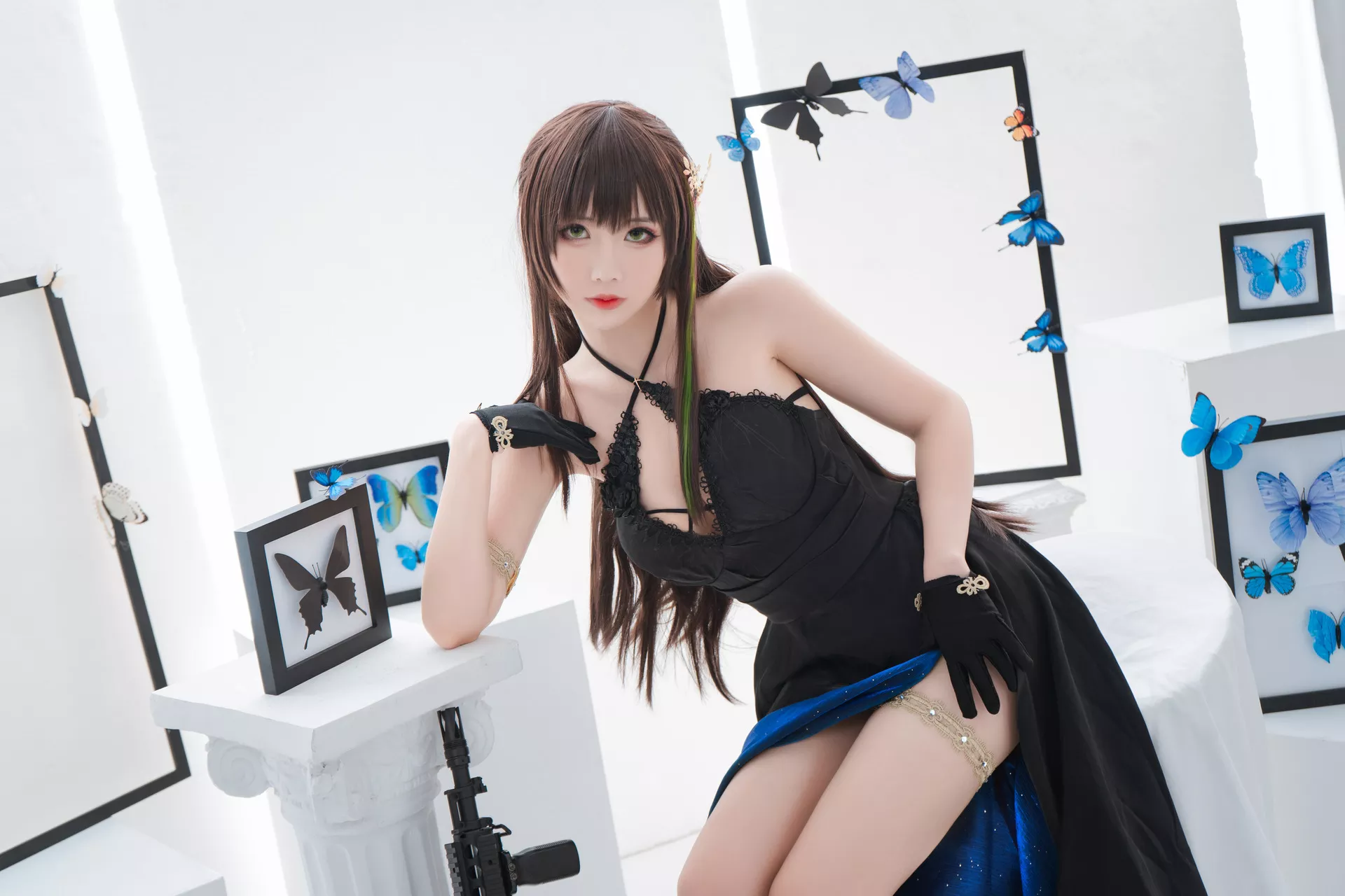 M4A1 【面饼仙儿】 Cosplay Frontline 美人 福利 Girls