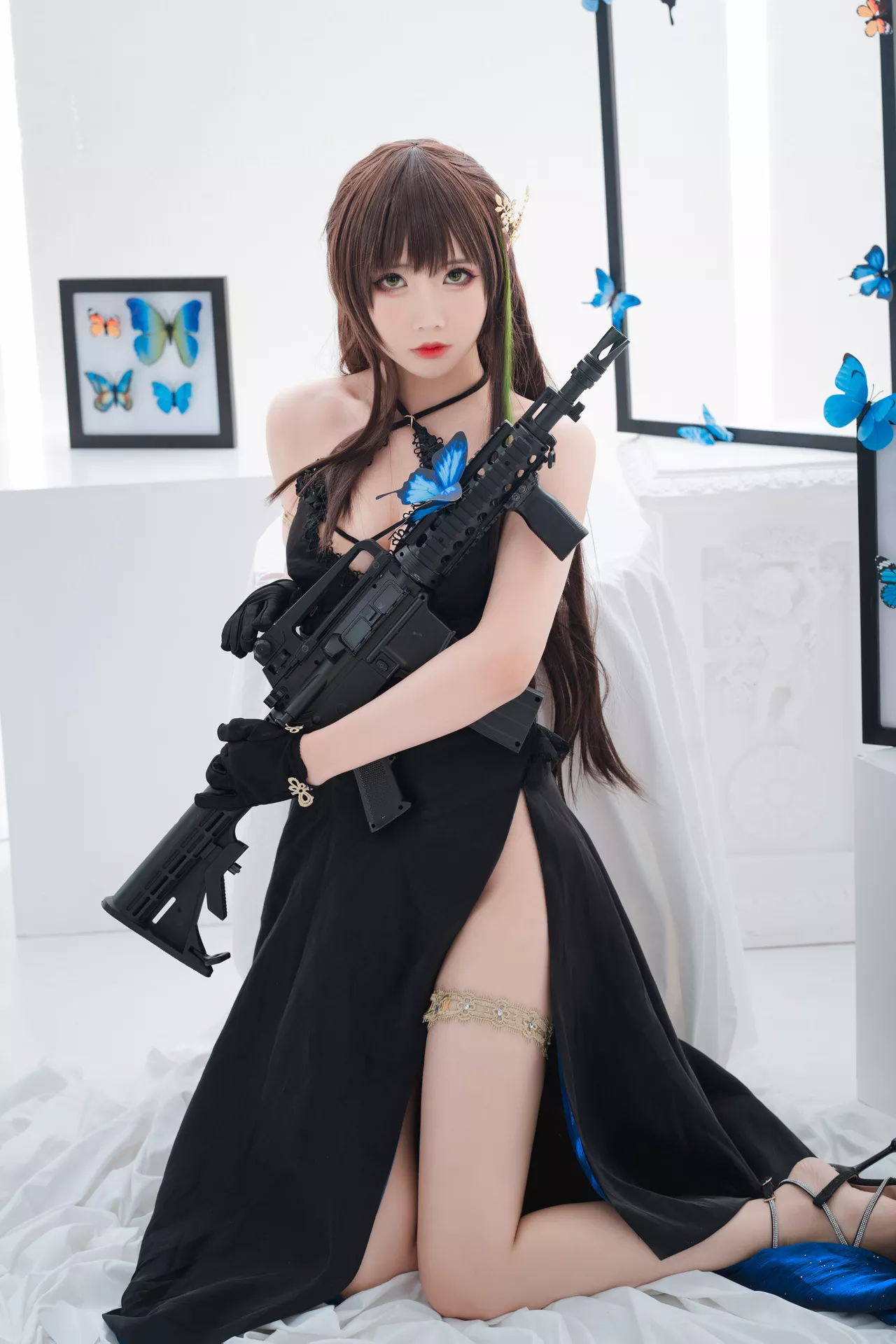 M4A1 【面饼仙儿】 Cosplay Frontline 美人 福利 Girls