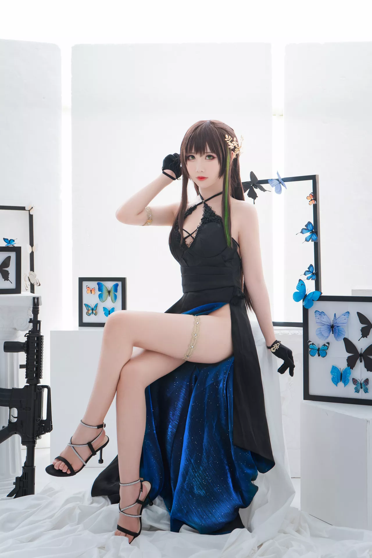 M4A1 【面饼仙儿】 Cosplay Frontline 美人 福利 Girls