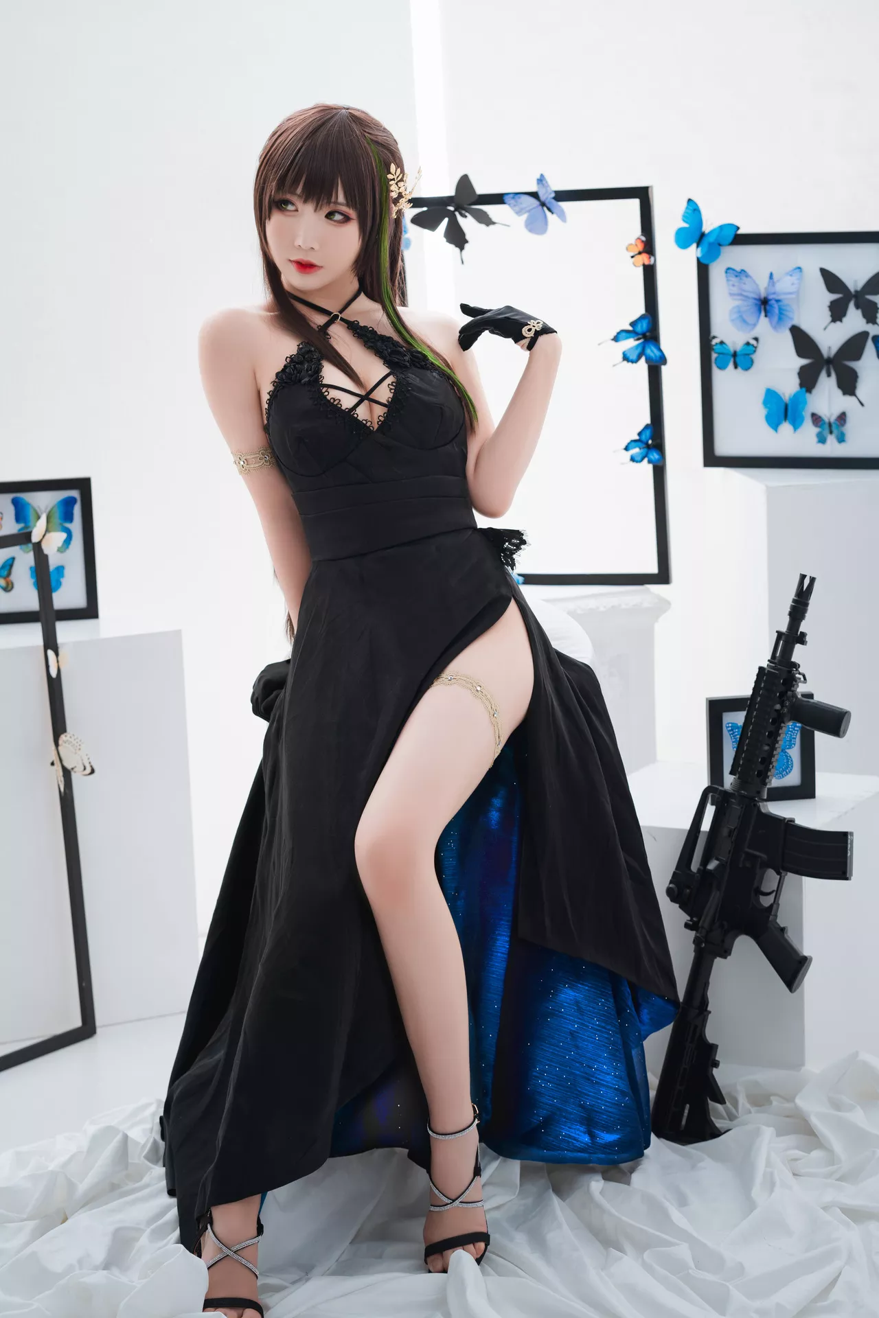 M4A1 【面饼仙儿】 Cosplay Frontline 美人 福利 Girls
