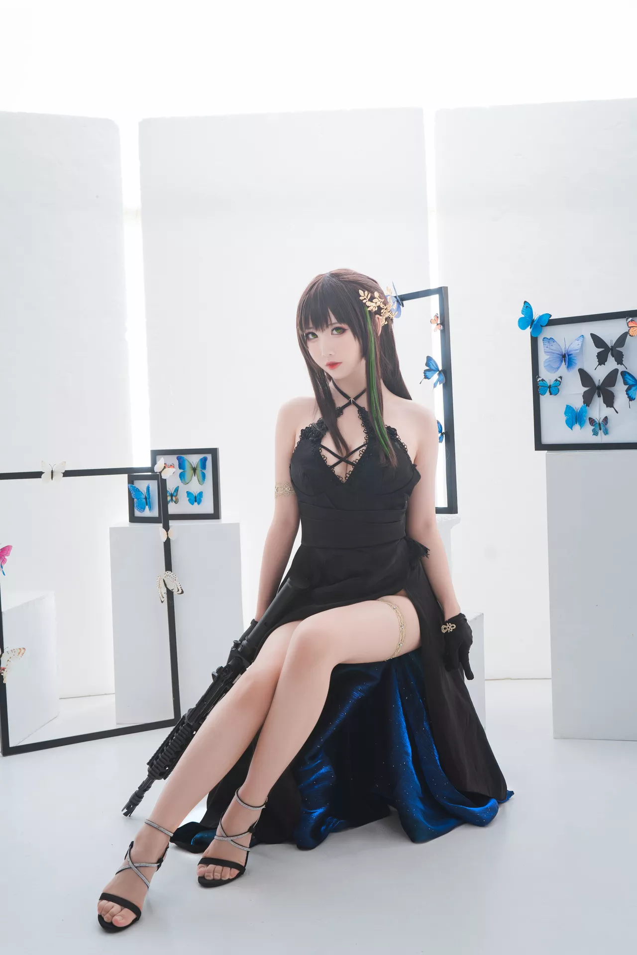 M4A1 【面饼仙儿】 Cosplay Frontline 美人 福利 Girls
