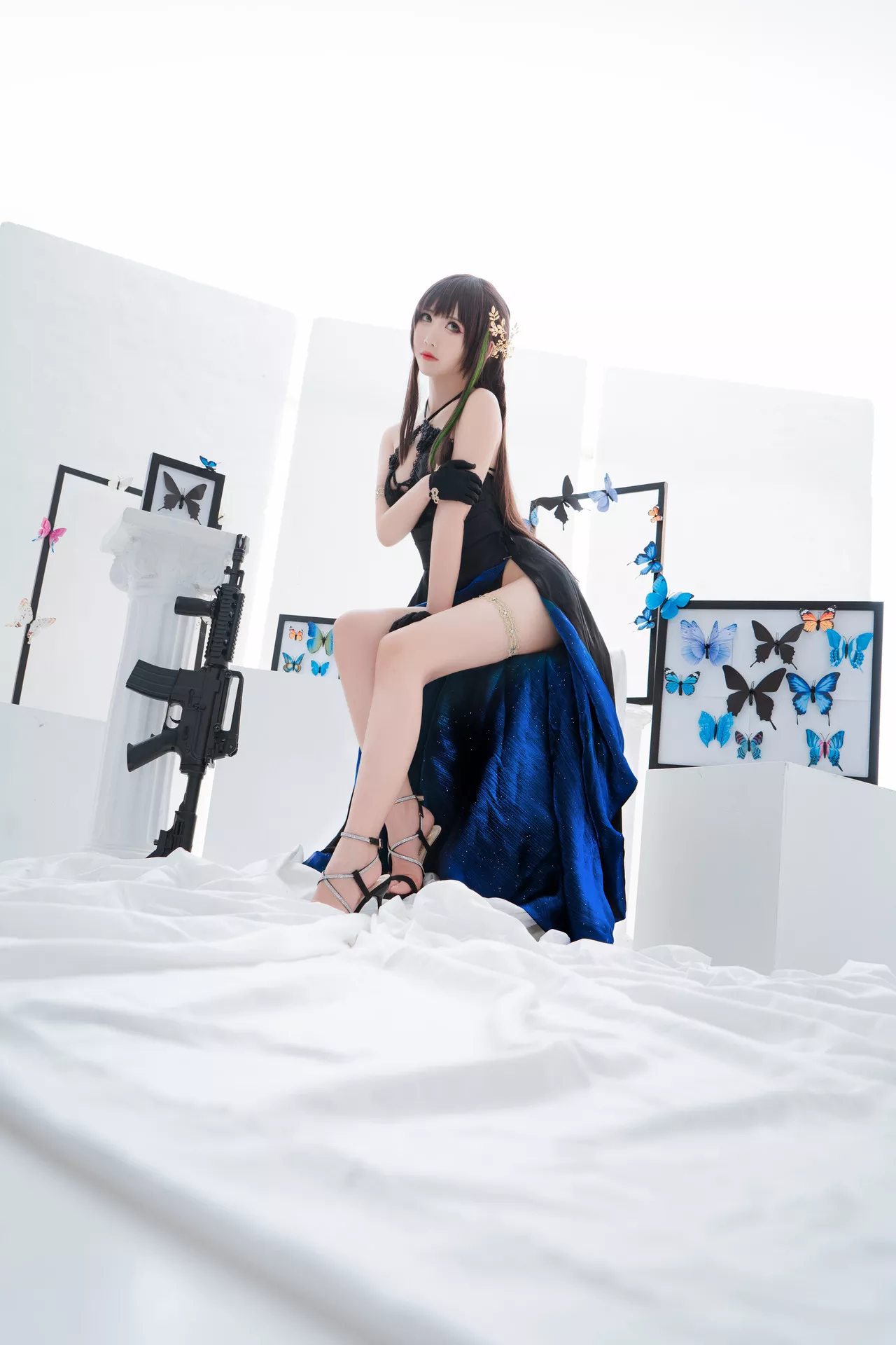 M4A1 【面饼仙儿】 Cosplay Frontline 美人 福利 Girls