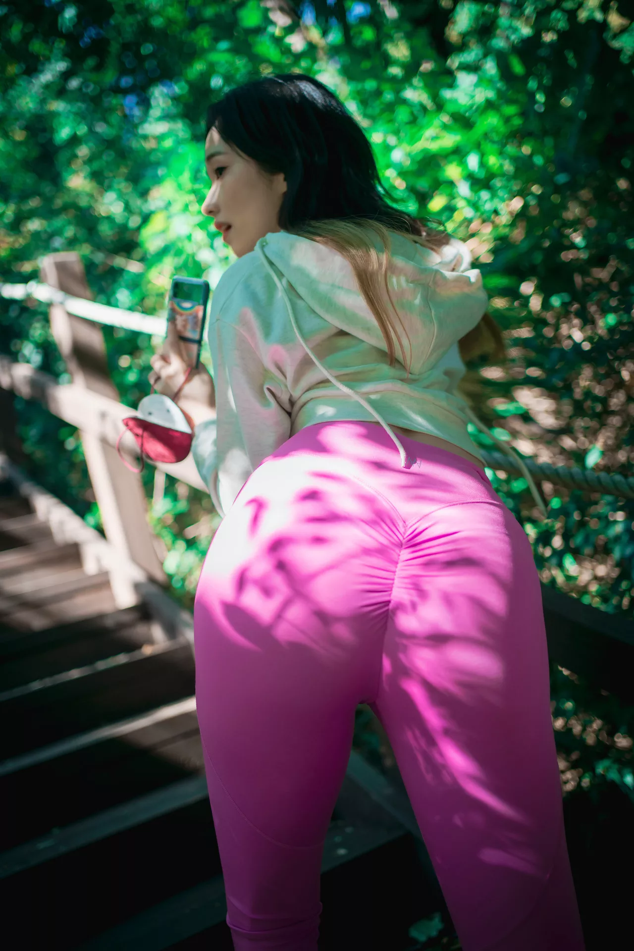 and 写真 Tight 大佳玩】 嫩模 全集修正 南韩 Violet Loose Bambi【DJAWA