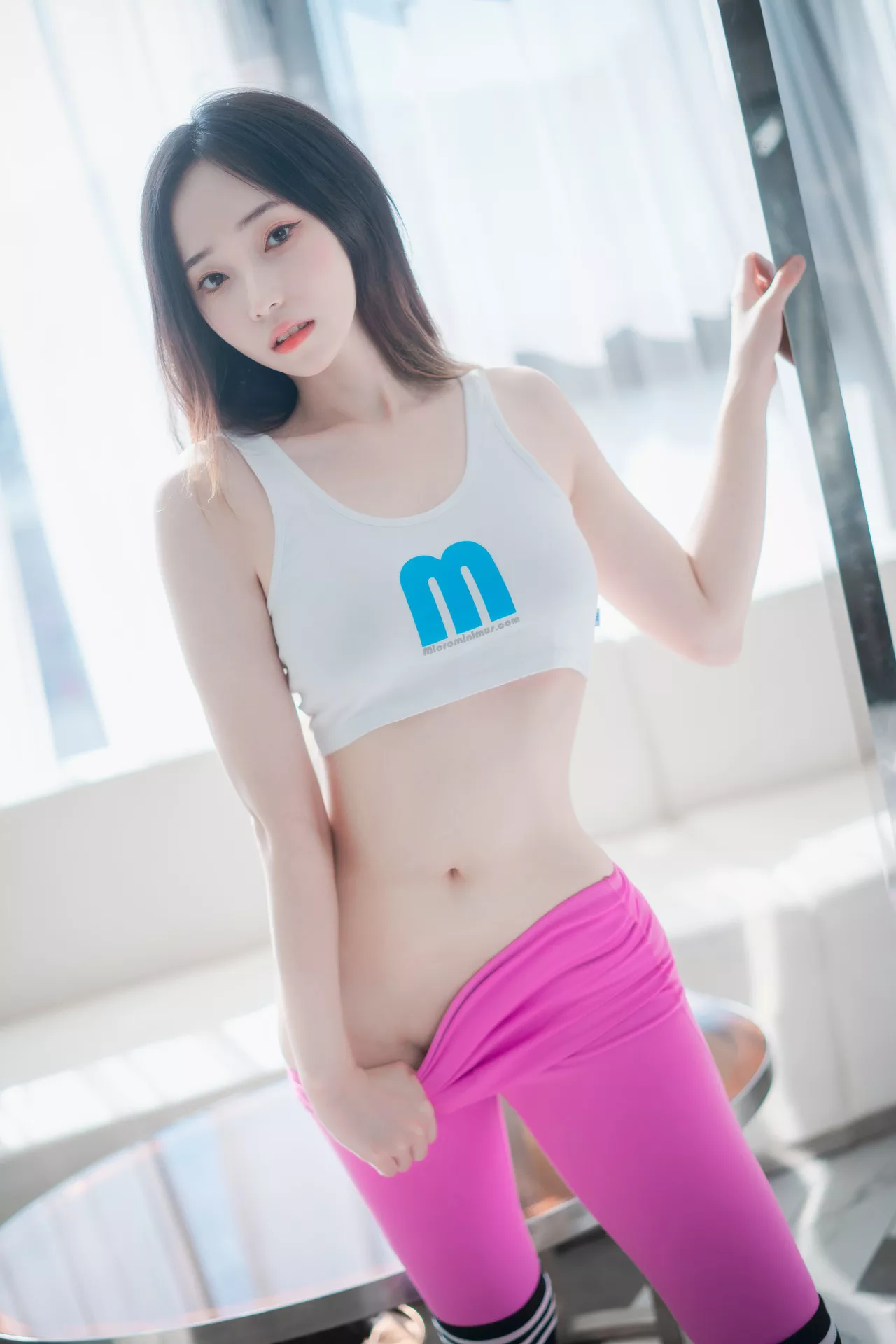 and 写真 Tight 大佳玩】 嫩模 全集修正 南韩 Violet Loose Bambi【DJAWA