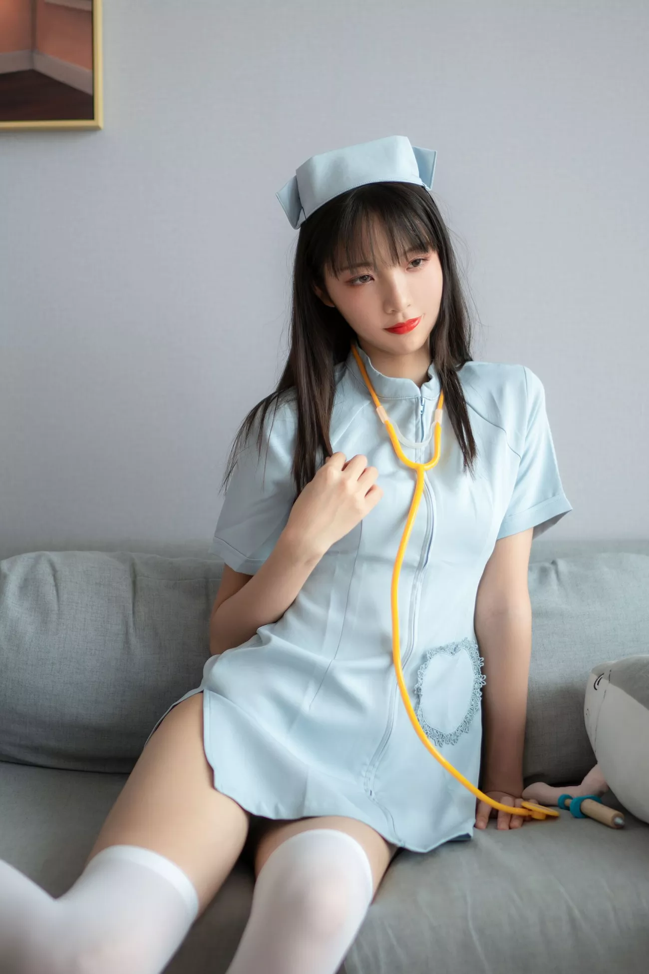 《白色丝袜护理》 超清艺术图图集 西瓜萝莉