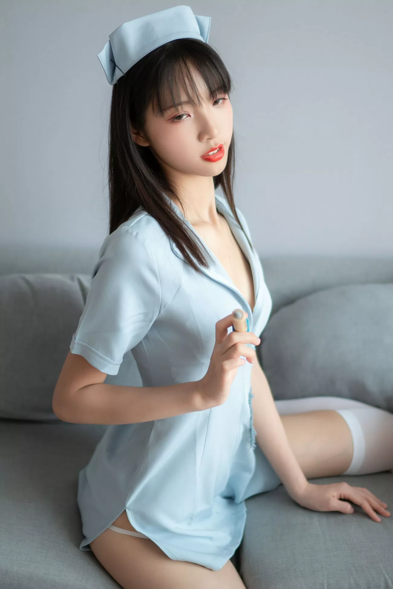 《白色丝袜护理》 超清艺术图图集 西瓜萝莉