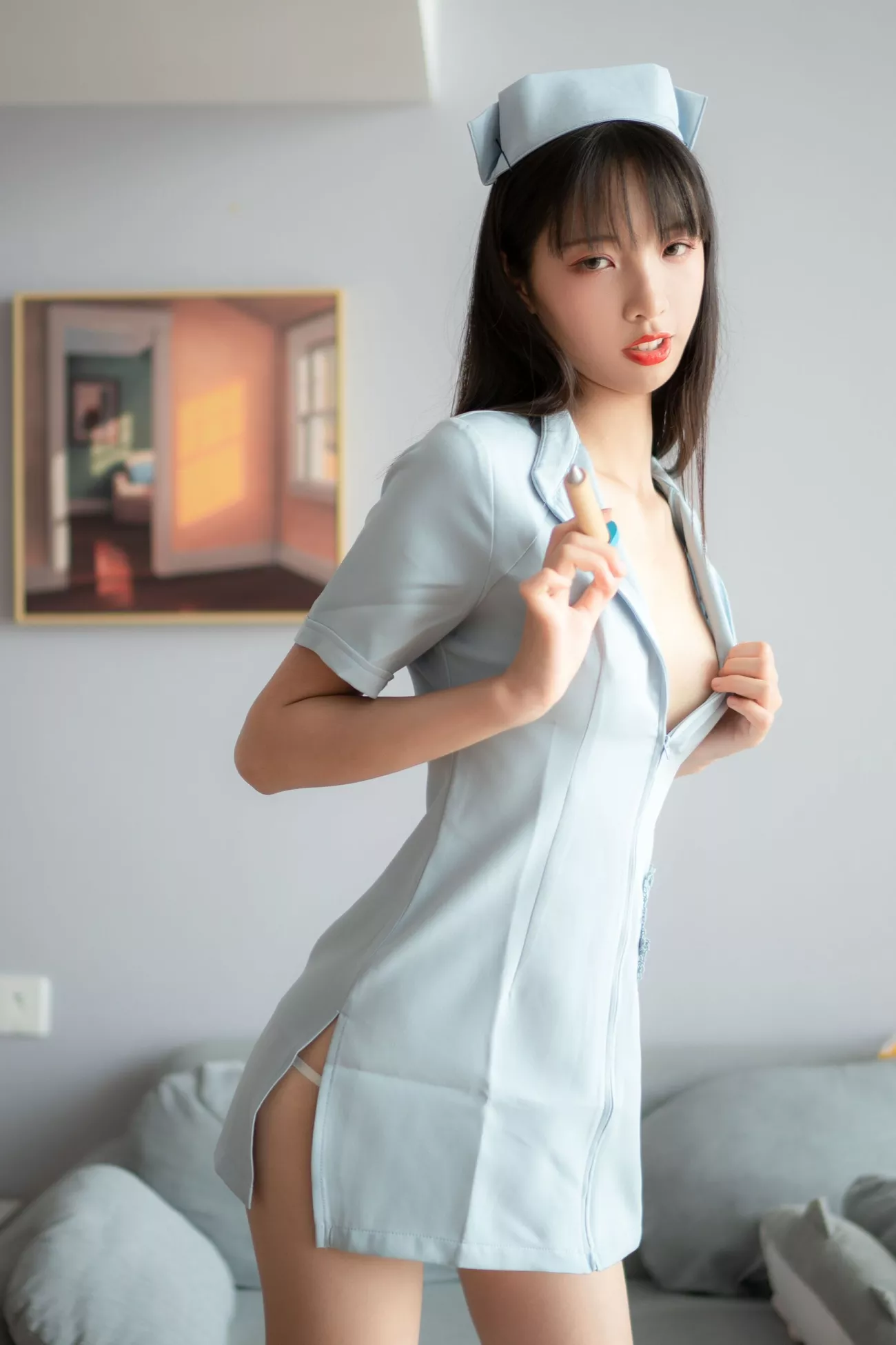 《白色丝袜护理》 超清艺术图图集 西瓜萝莉