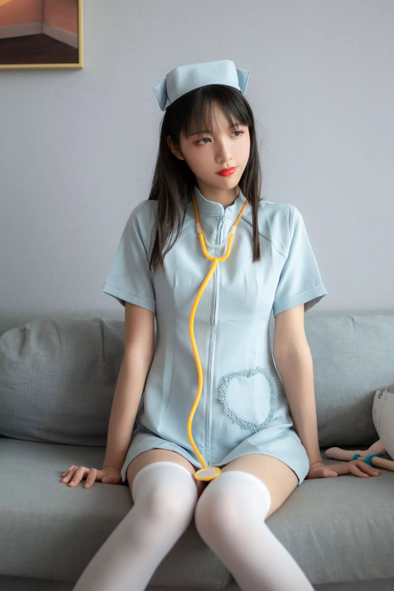 《白色丝袜护理》 超清艺术图图集 西瓜萝莉