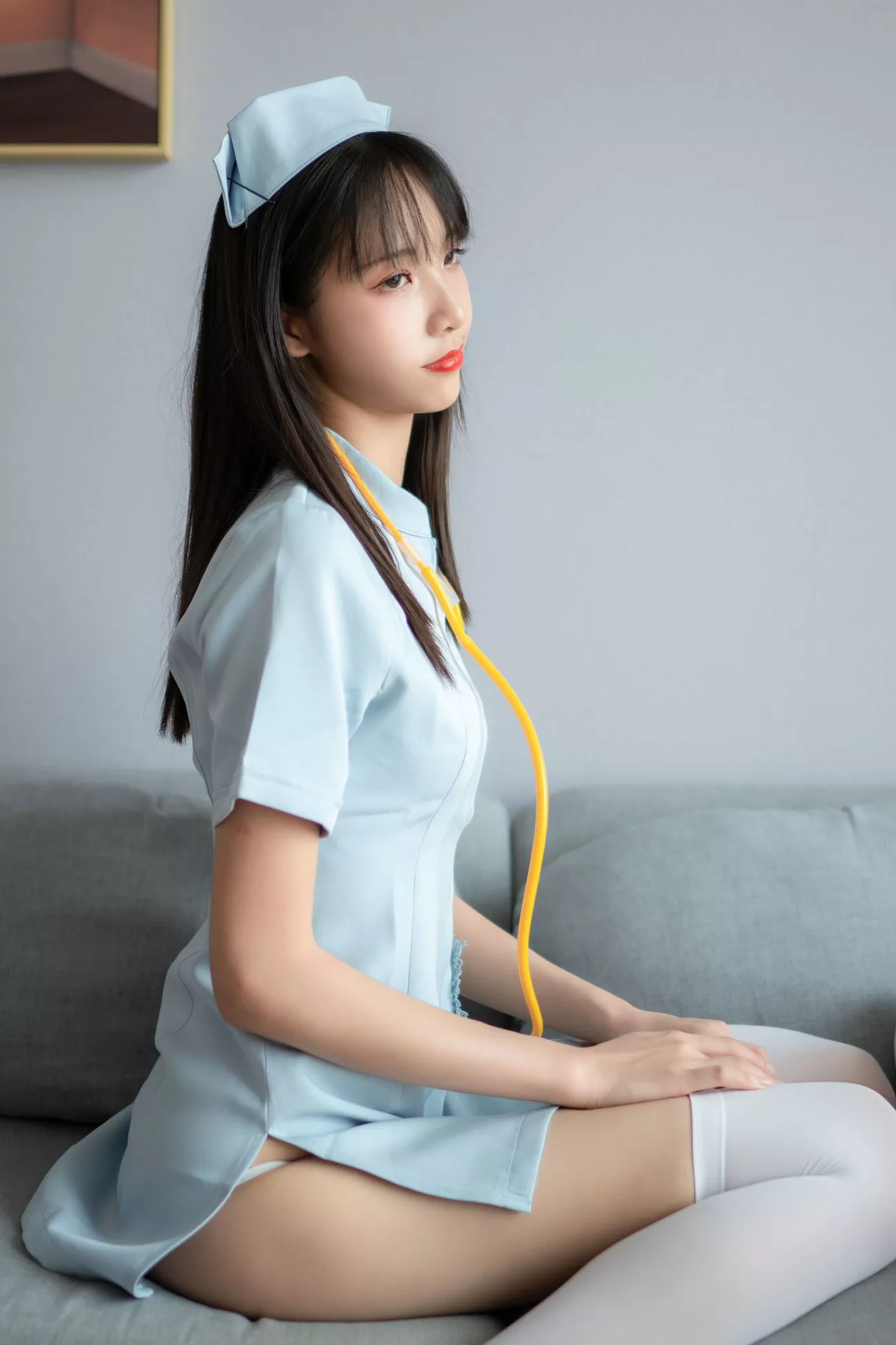 《白色丝袜护理》 超清艺术图图集 西瓜萝莉