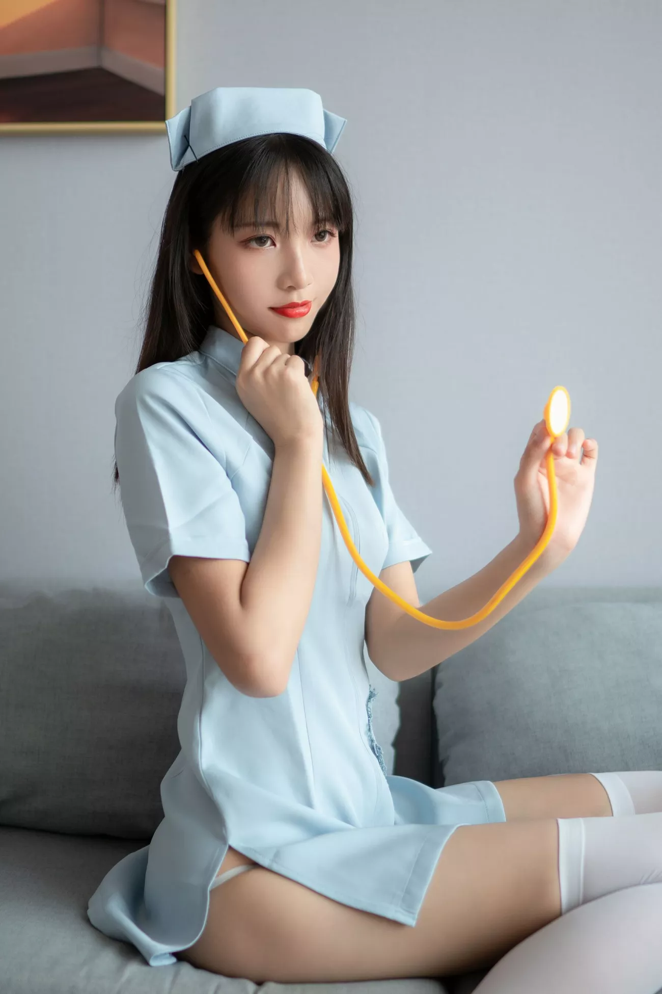 《白色丝袜护理》 超清艺术图图集 西瓜萝莉