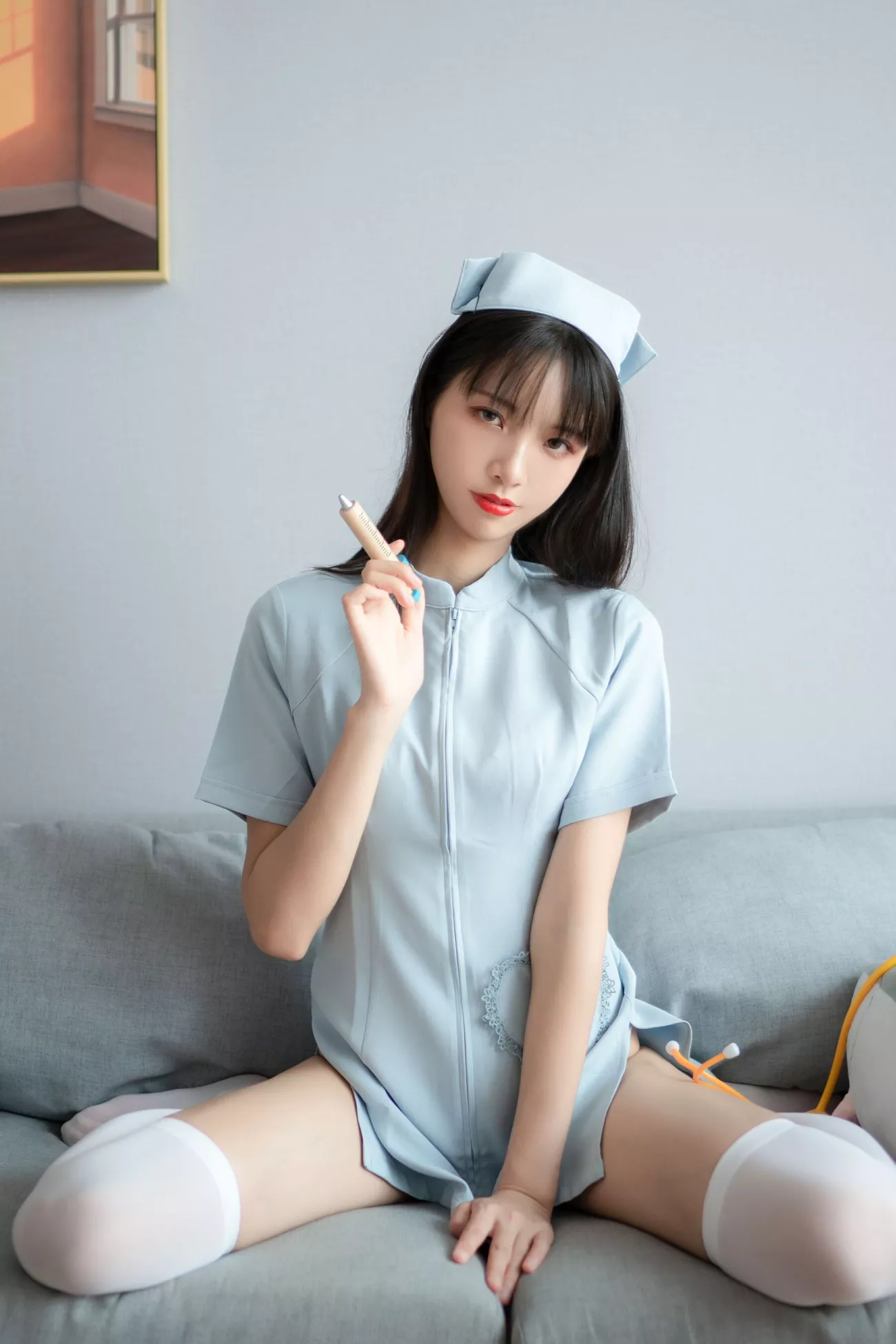 《白色丝袜护理》 超清艺术图图集 西瓜萝莉