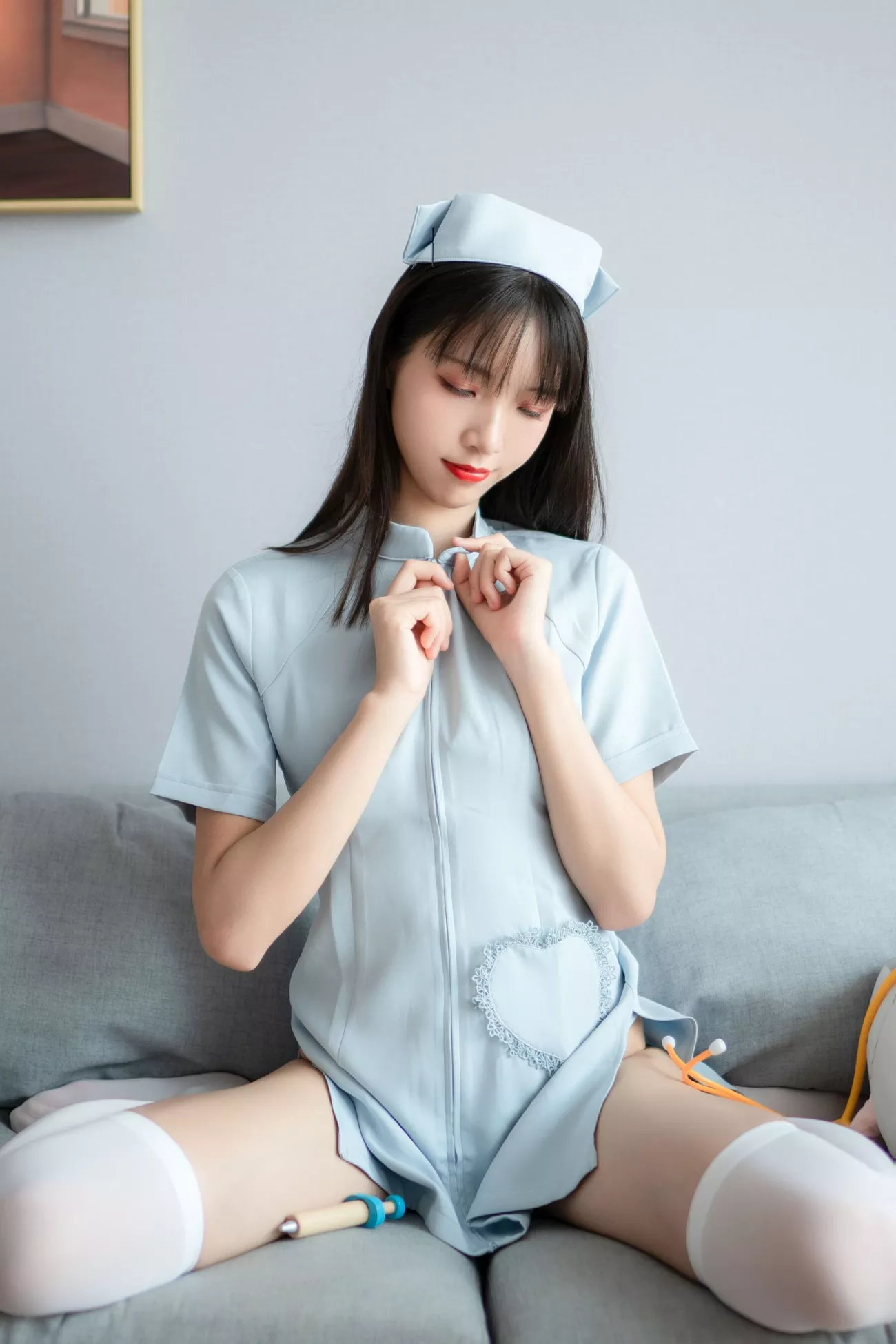 《白色丝袜护理》 超清艺术图图集 西瓜萝莉