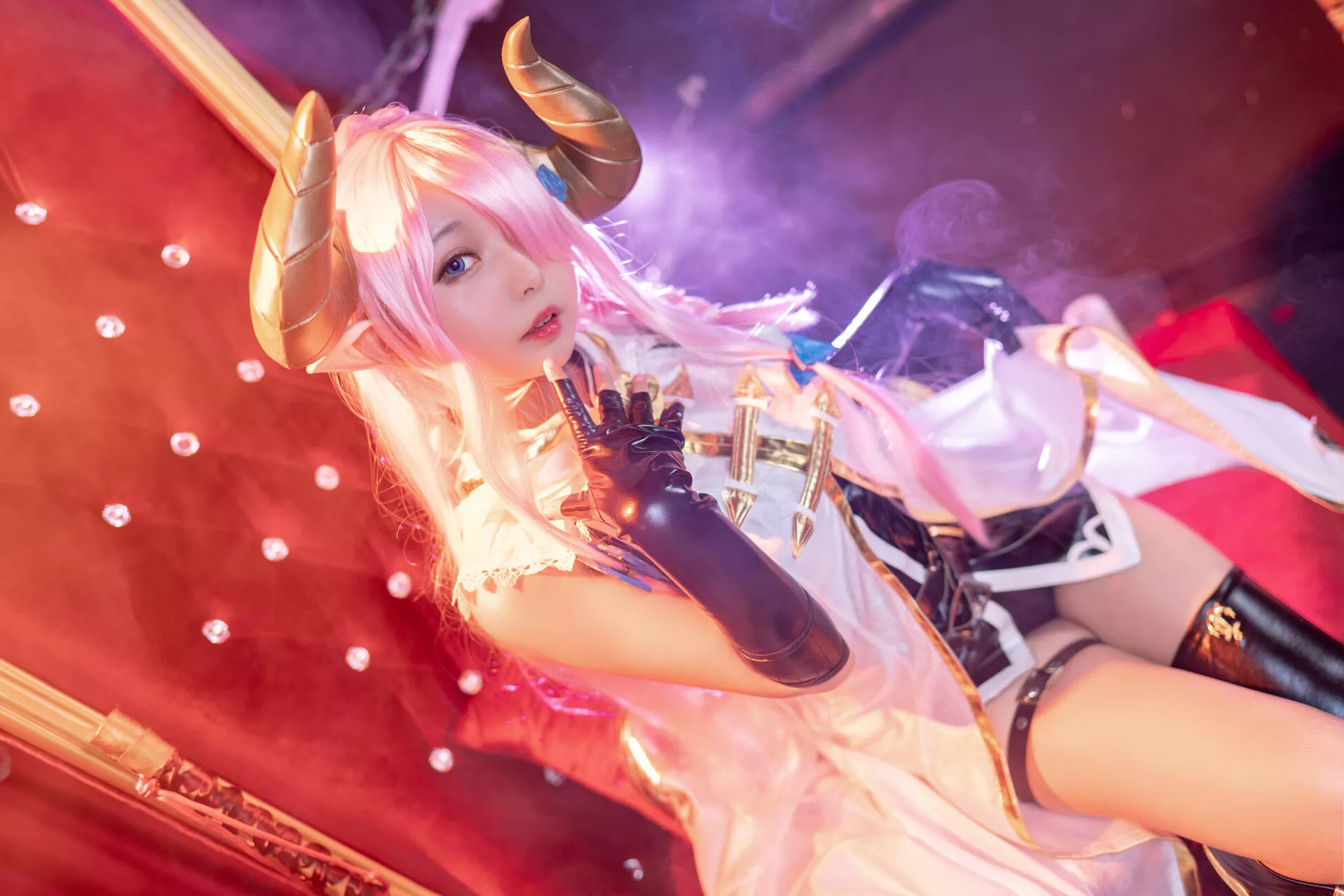 Granblue 福报 娜露 【黑猫猫】 梅亚 Narmaya Cosplay Fantasy 佳人