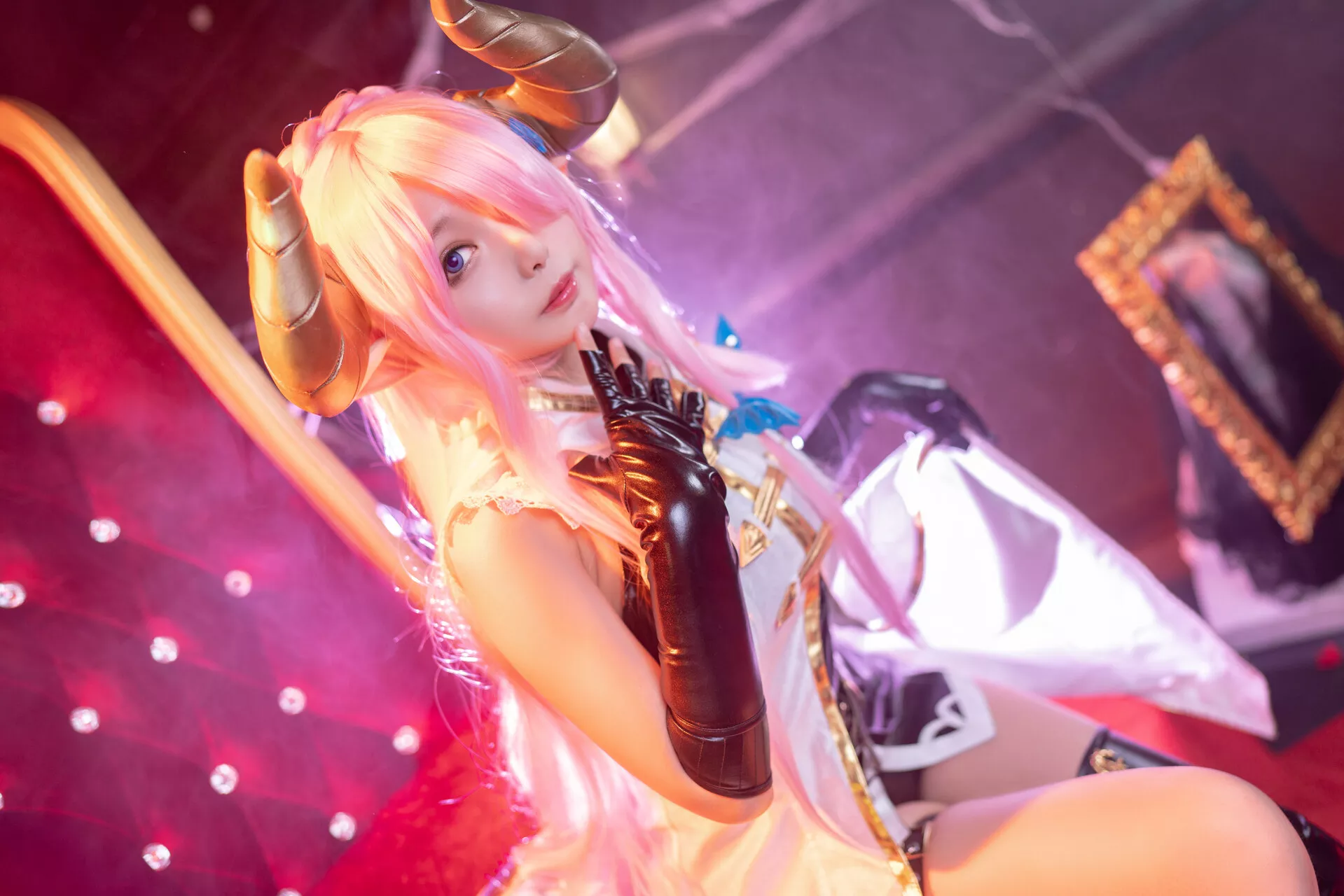 Granblue 福报 娜露 【黑猫猫】 梅亚 Narmaya Cosplay Fantasy 佳人