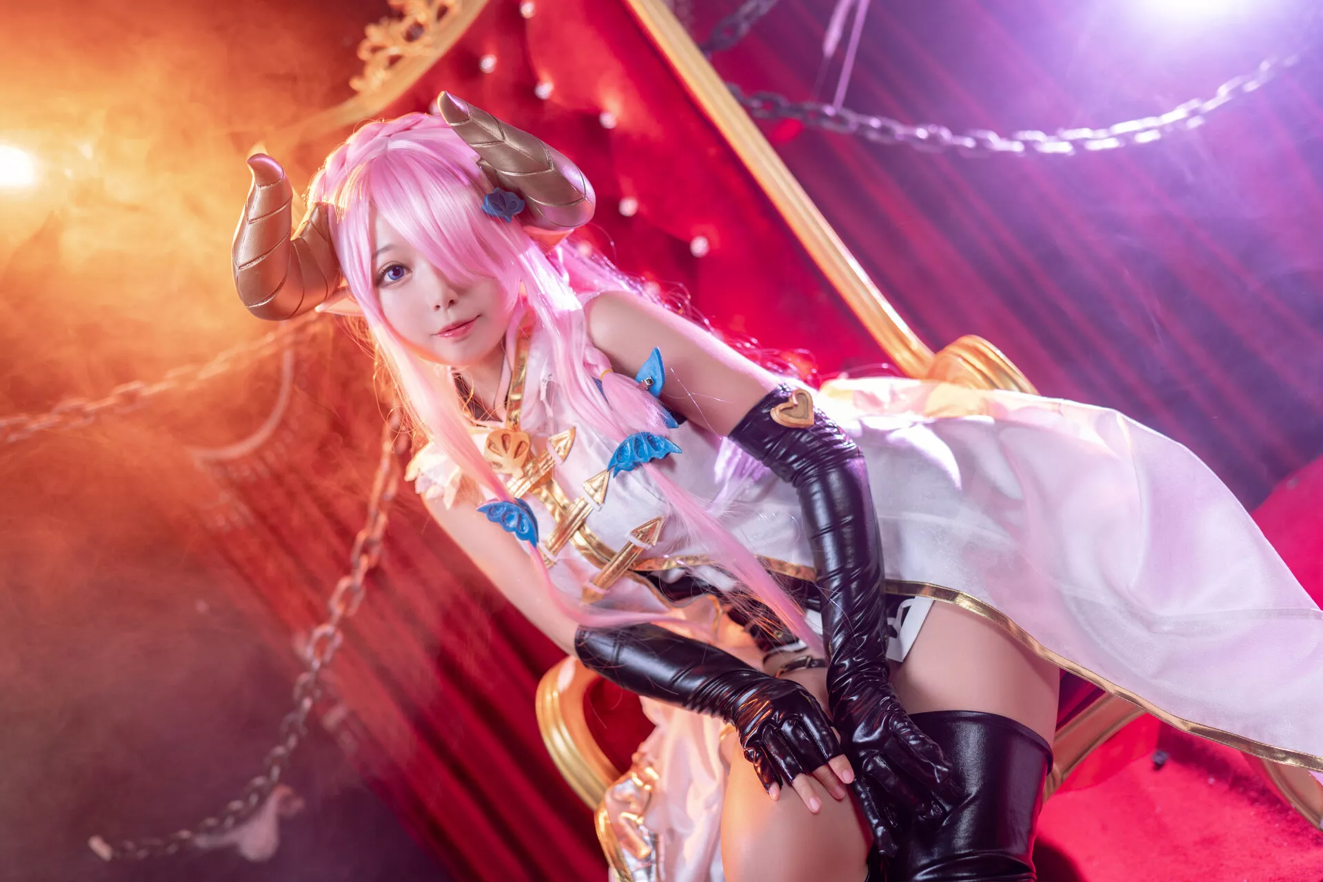 Granblue 福报 娜露 【黑猫猫】 梅亚 Narmaya Cosplay Fantasy 佳人
