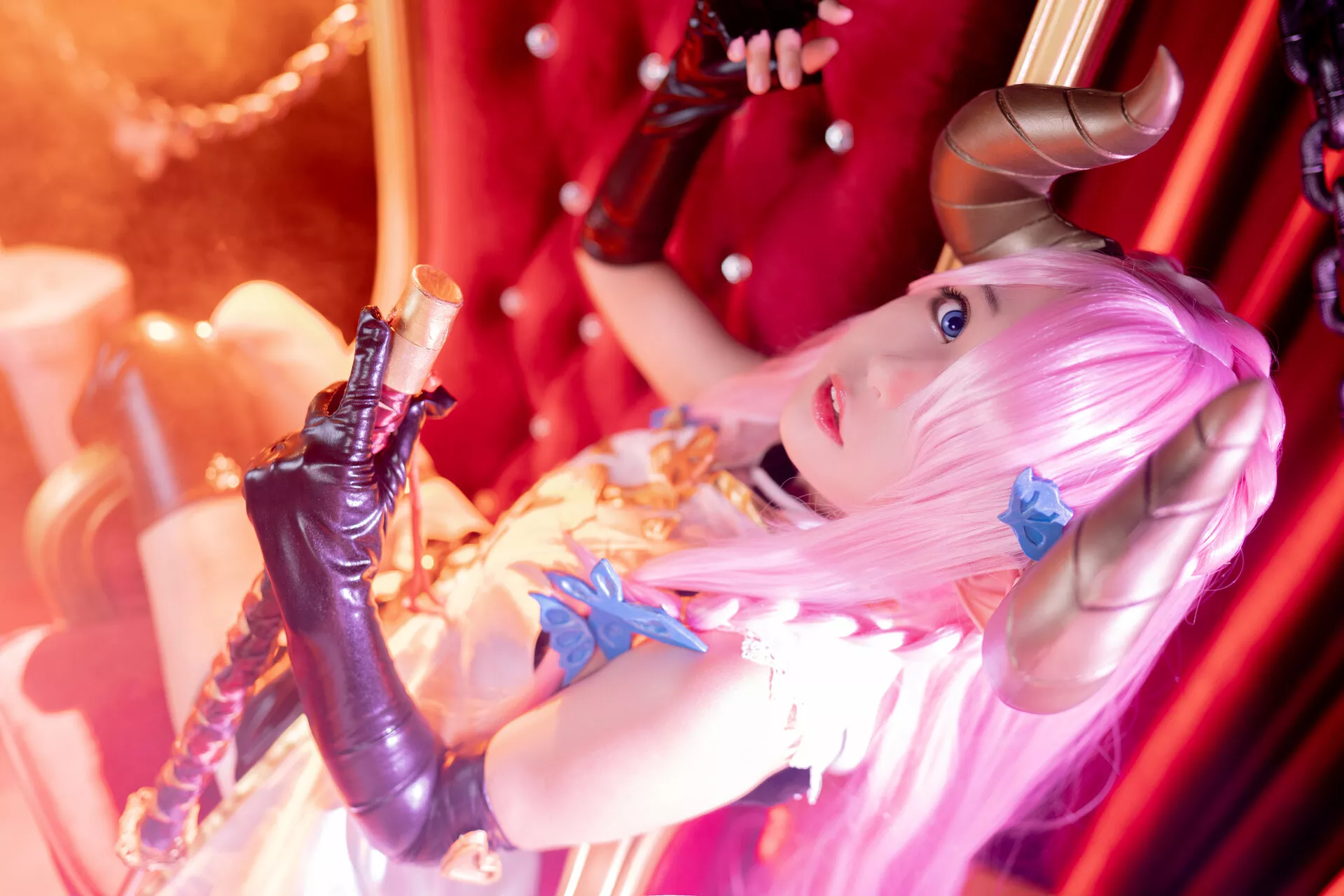 Granblue 福报 娜露 【黑猫猫】 梅亚 Narmaya Cosplay Fantasy 佳人