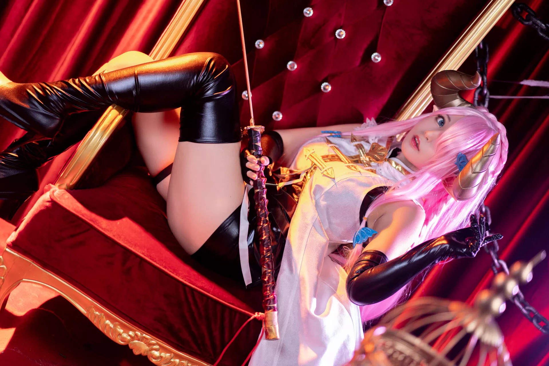 Granblue 福报 娜露 【黑猫猫】 梅亚 Narmaya Cosplay Fantasy 佳人