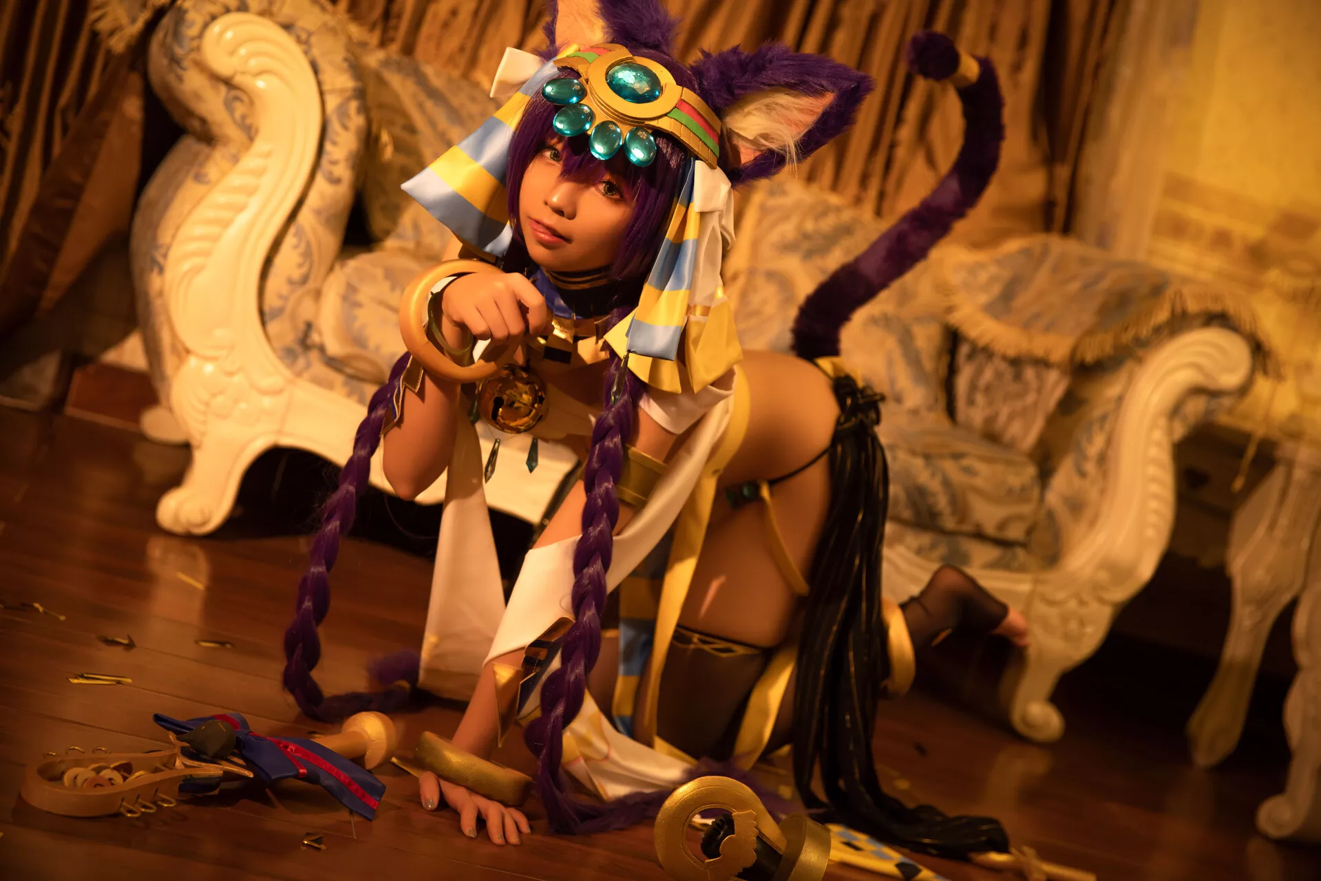 巴斯特 Cosplay 不会受伤】 福利 【G44 丽人 No.22 Bastet
