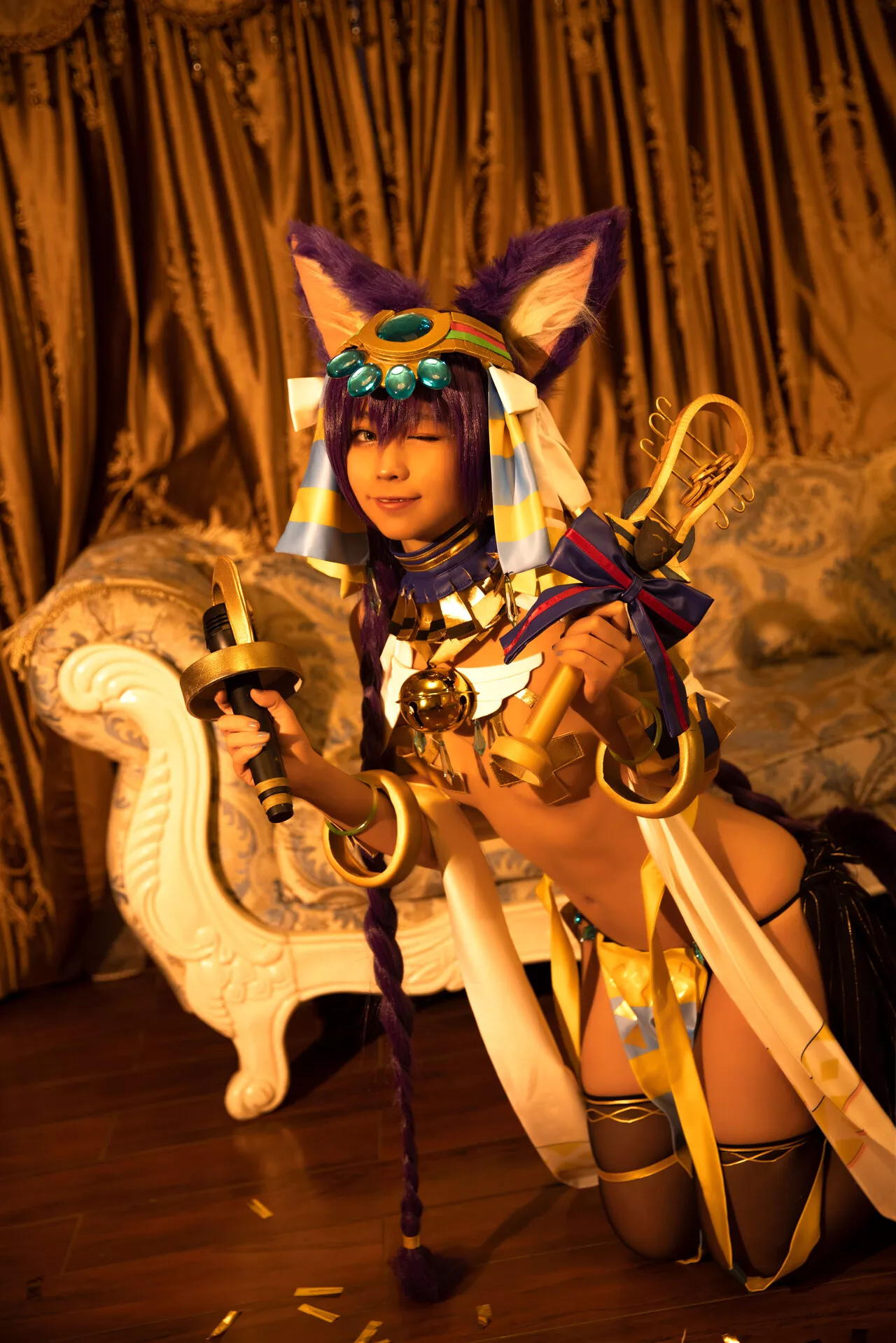 巴斯特 Cosplay 不会受伤】 福利 【G44 丽人 No.22 Bastet