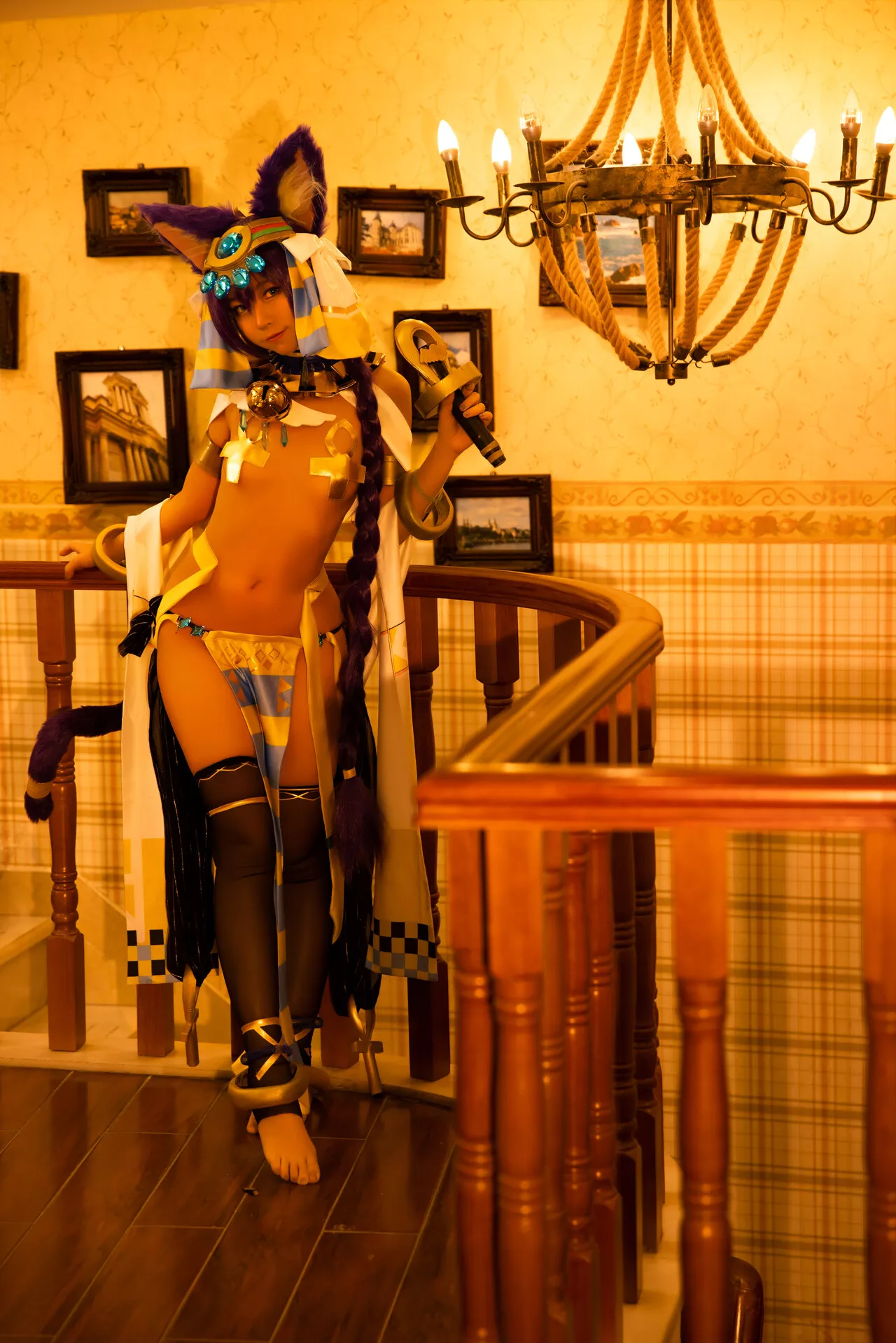 巴斯特 Cosplay 不会受伤】 福利 【G44 丽人 No.22 Bastet