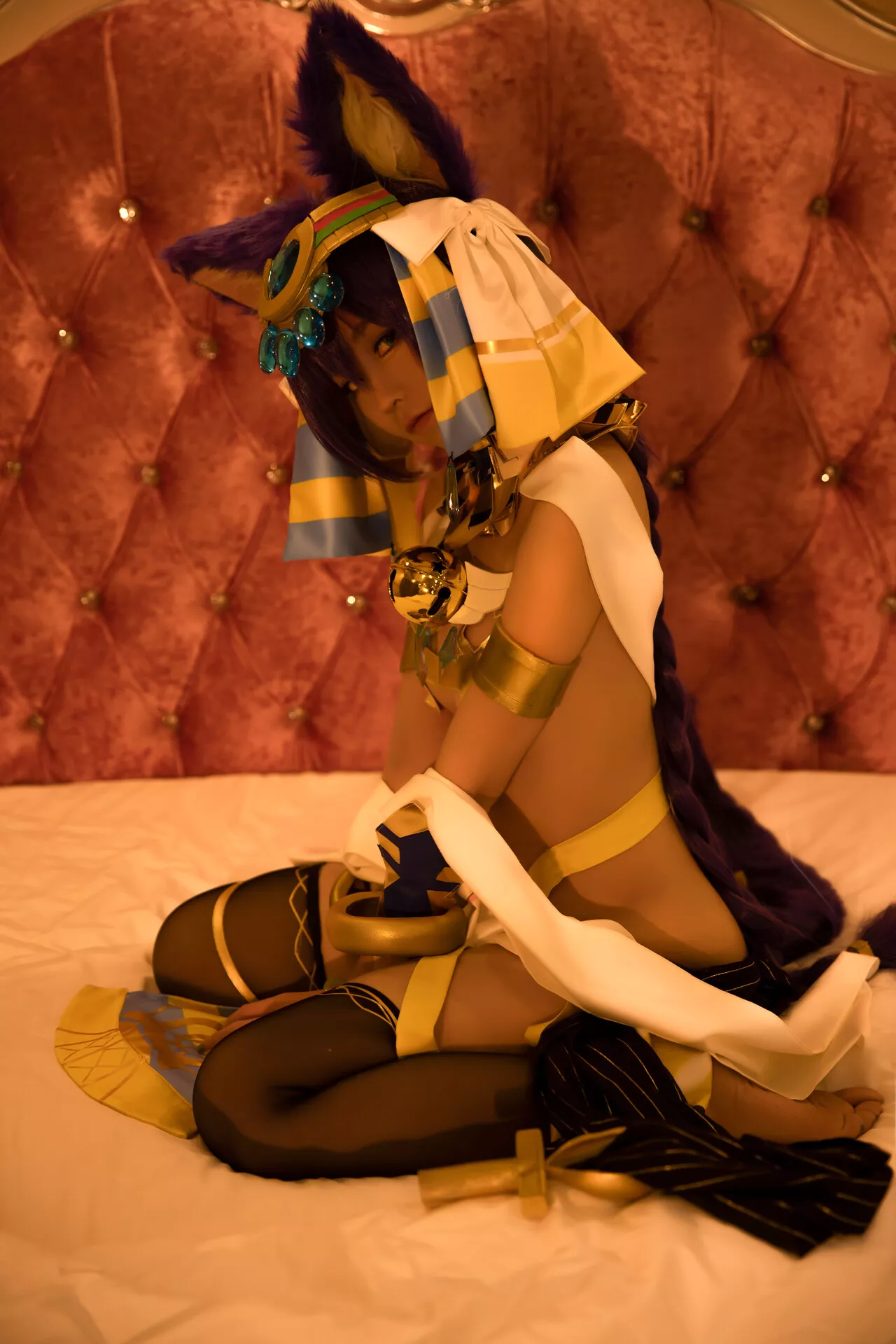 巴斯特 Cosplay 不会受伤】 福利 【G44 丽人 No.22 Bastet