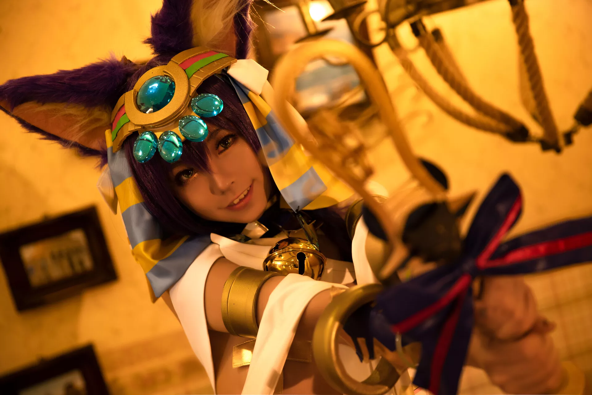 巴斯特 Cosplay 不会受伤】 福利 【G44 丽人 No.22 Bastet