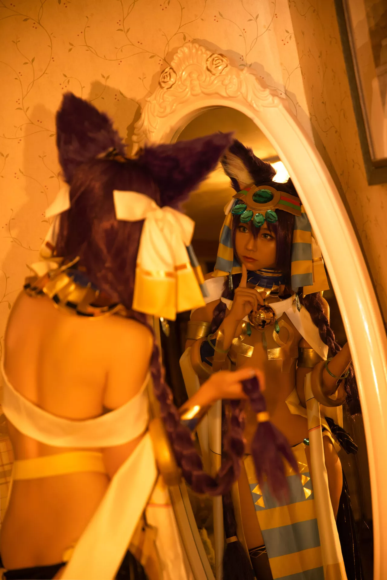 巴斯特 Cosplay 不会受伤】 福利 【G44 丽人 No.22 Bastet