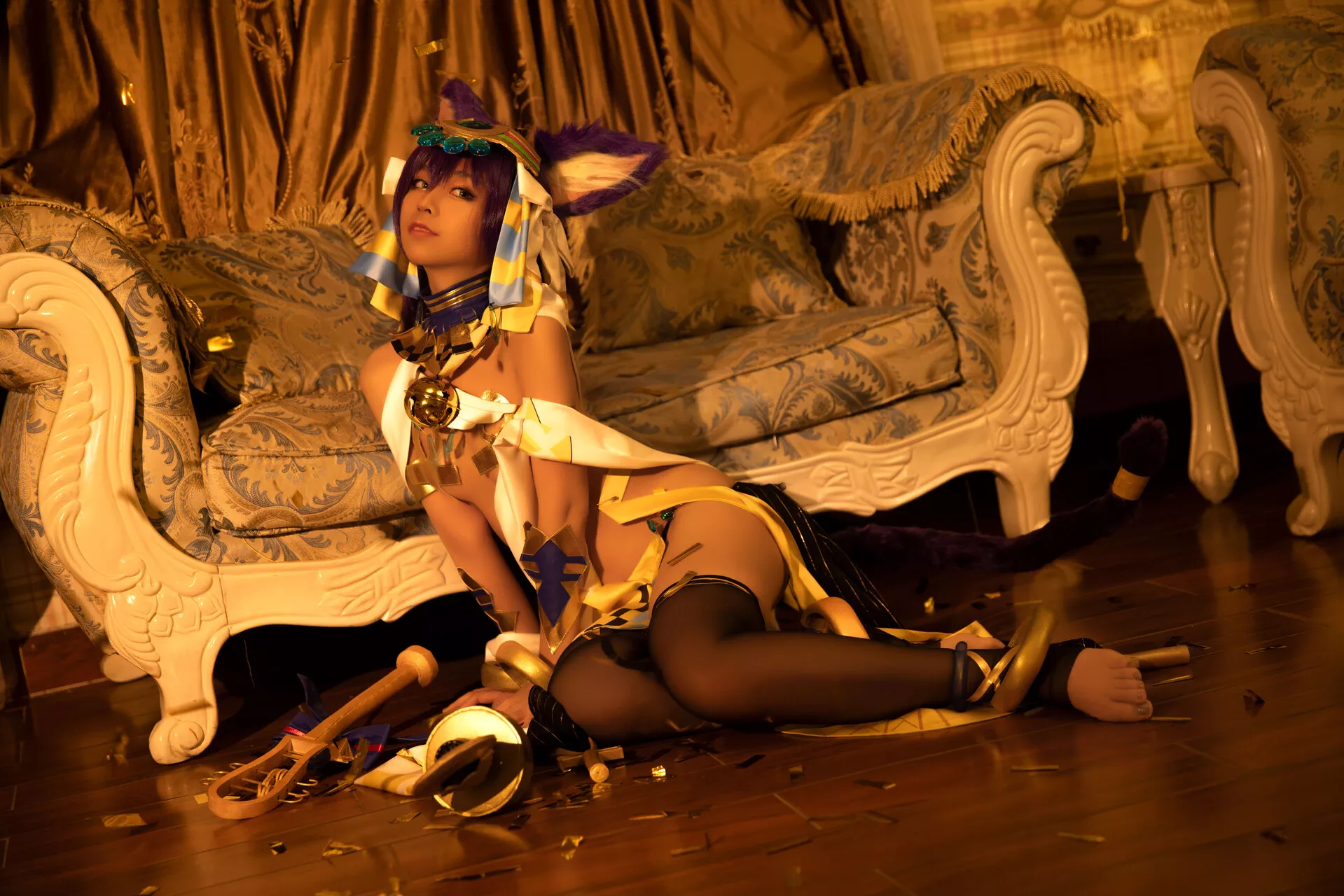巴斯特 Cosplay 不会受伤】 福利 【G44 丽人 No.22 Bastet