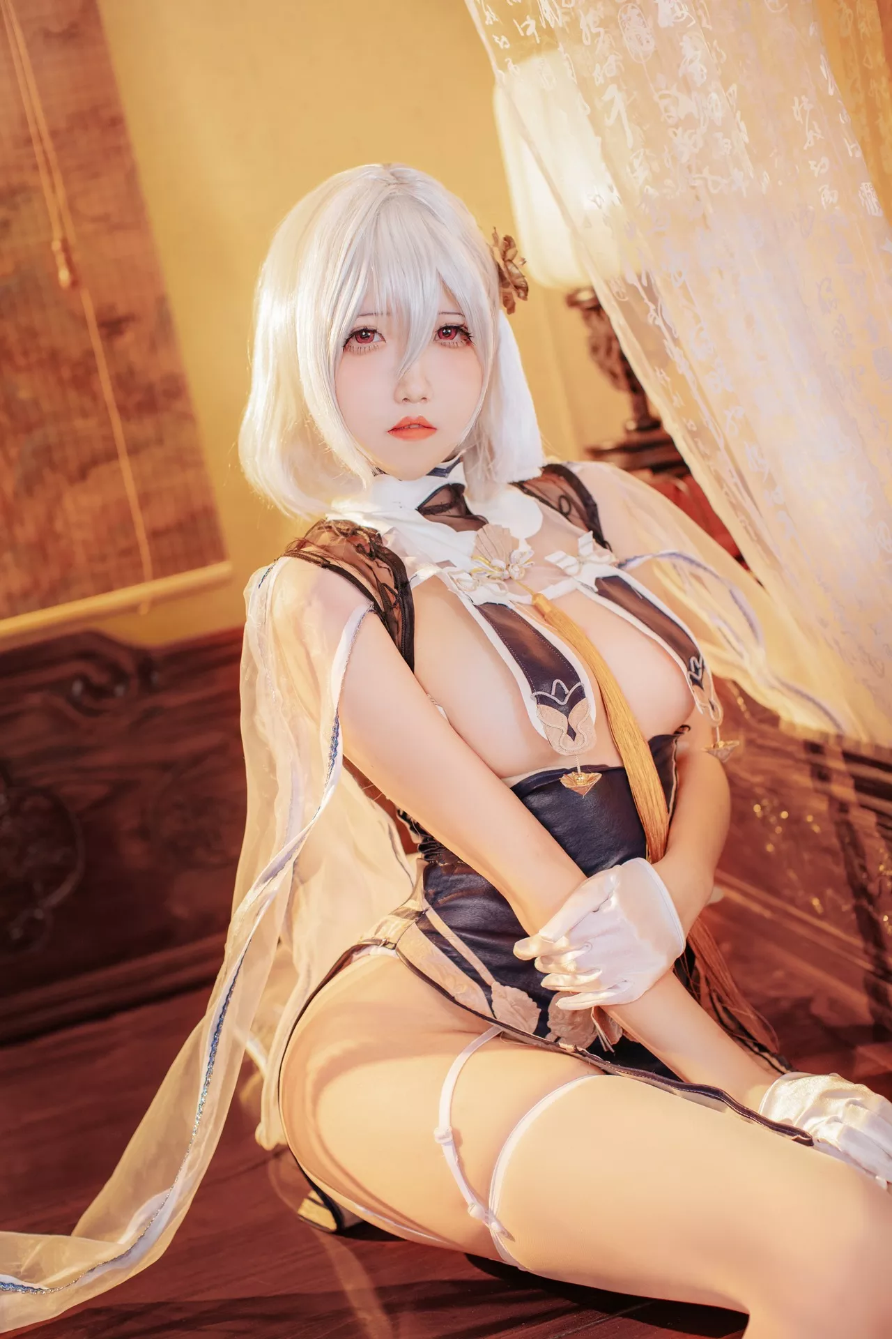 福利 佳人 碧蓝 Sirius Cosplay 【阿薰kaOri】 天狼星