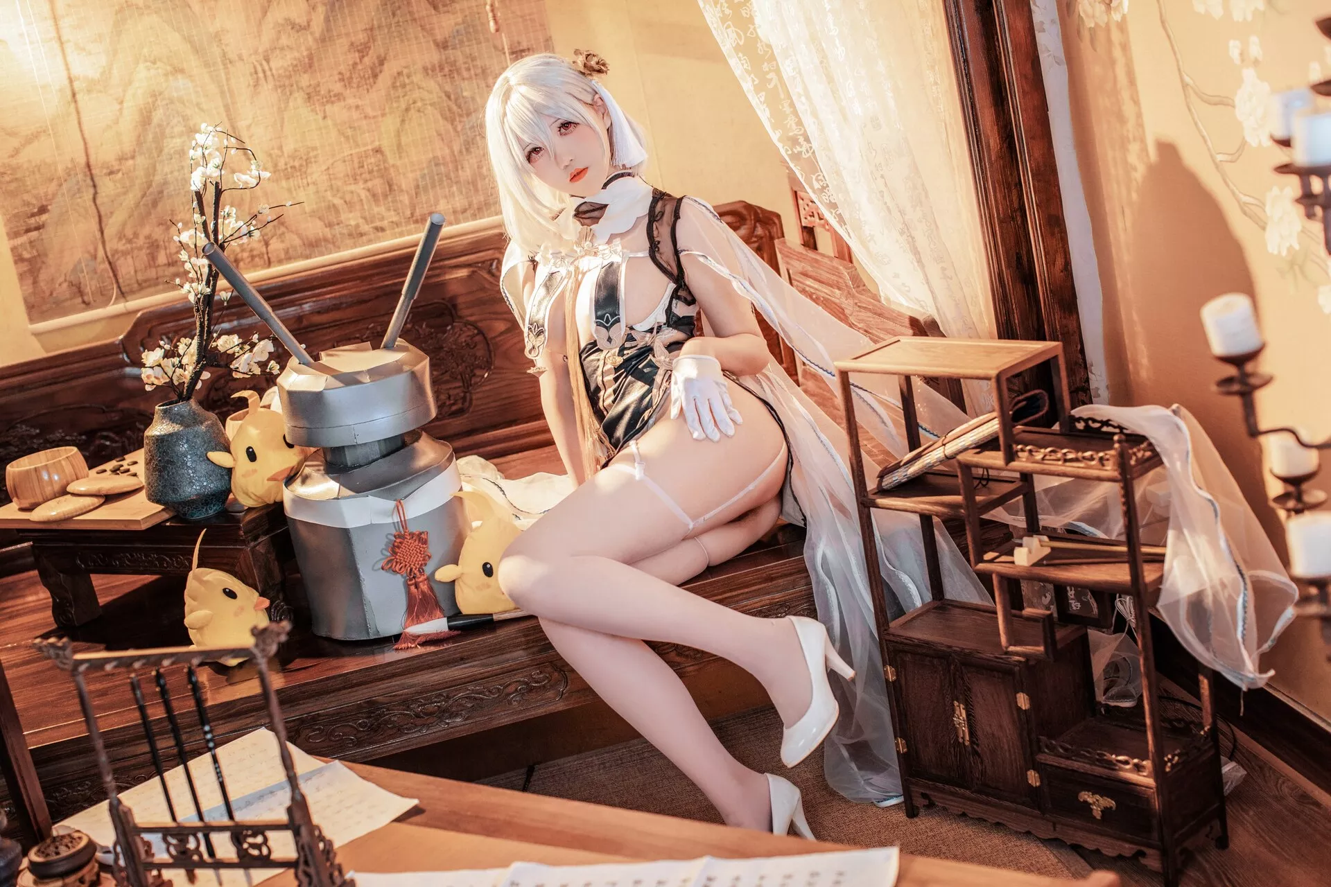 福利 佳人 碧蓝 Sirius Cosplay 【阿薰kaOri】 天狼星