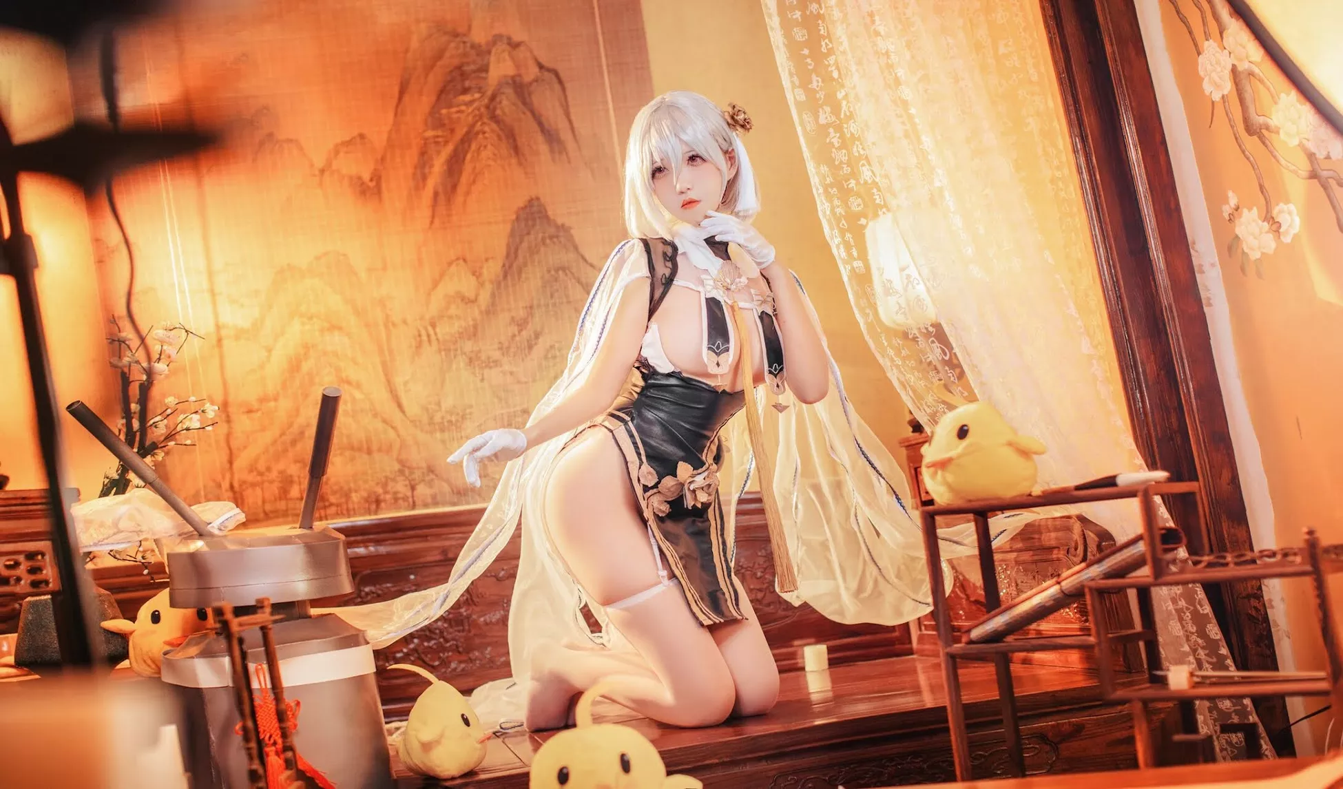 福利 佳人 碧蓝 Sirius Cosplay 【阿薰kaOri】 天狼星
