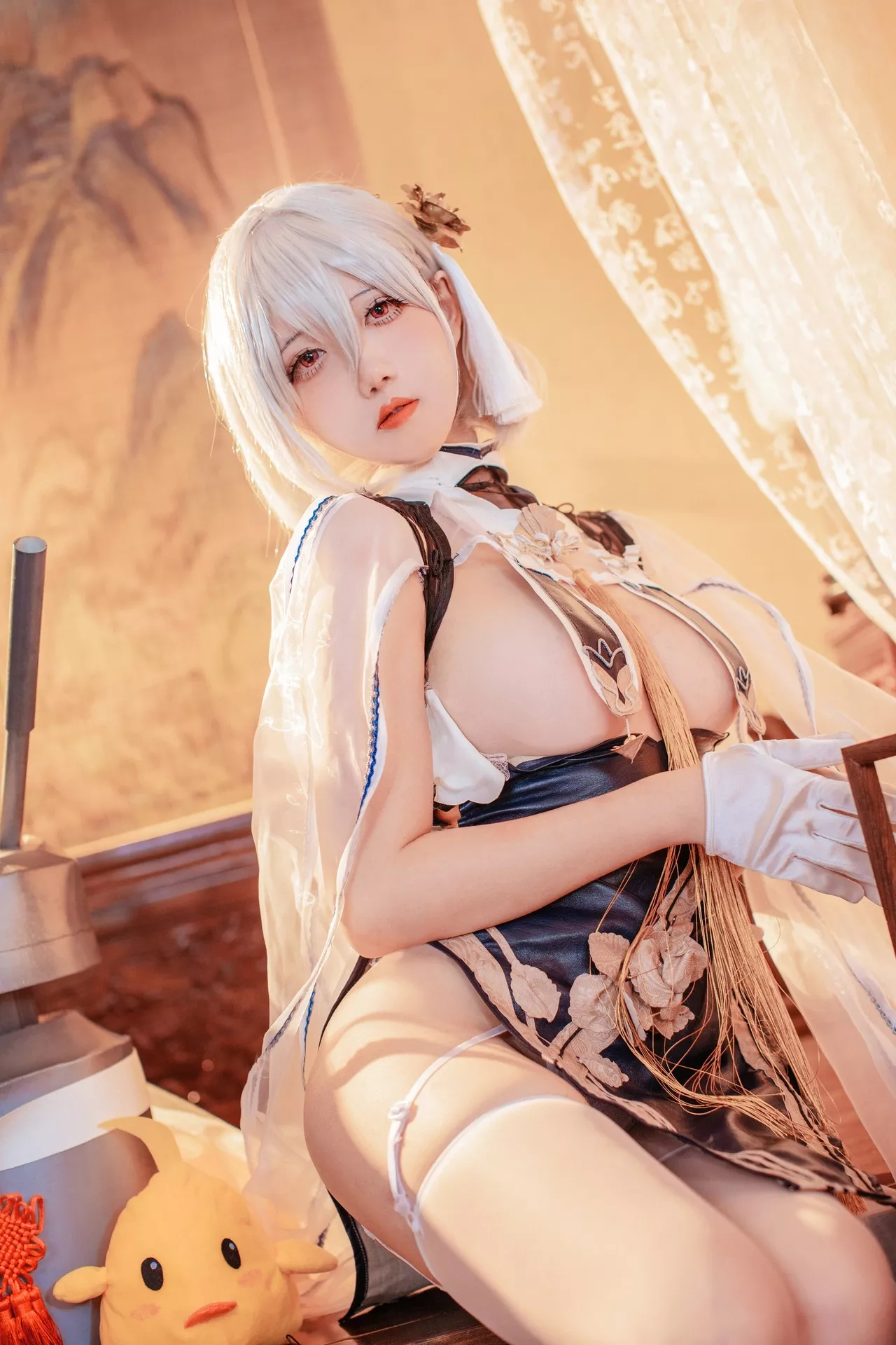 福利 佳人 碧蓝 Sirius Cosplay 【阿薰kaOri】 天狼星