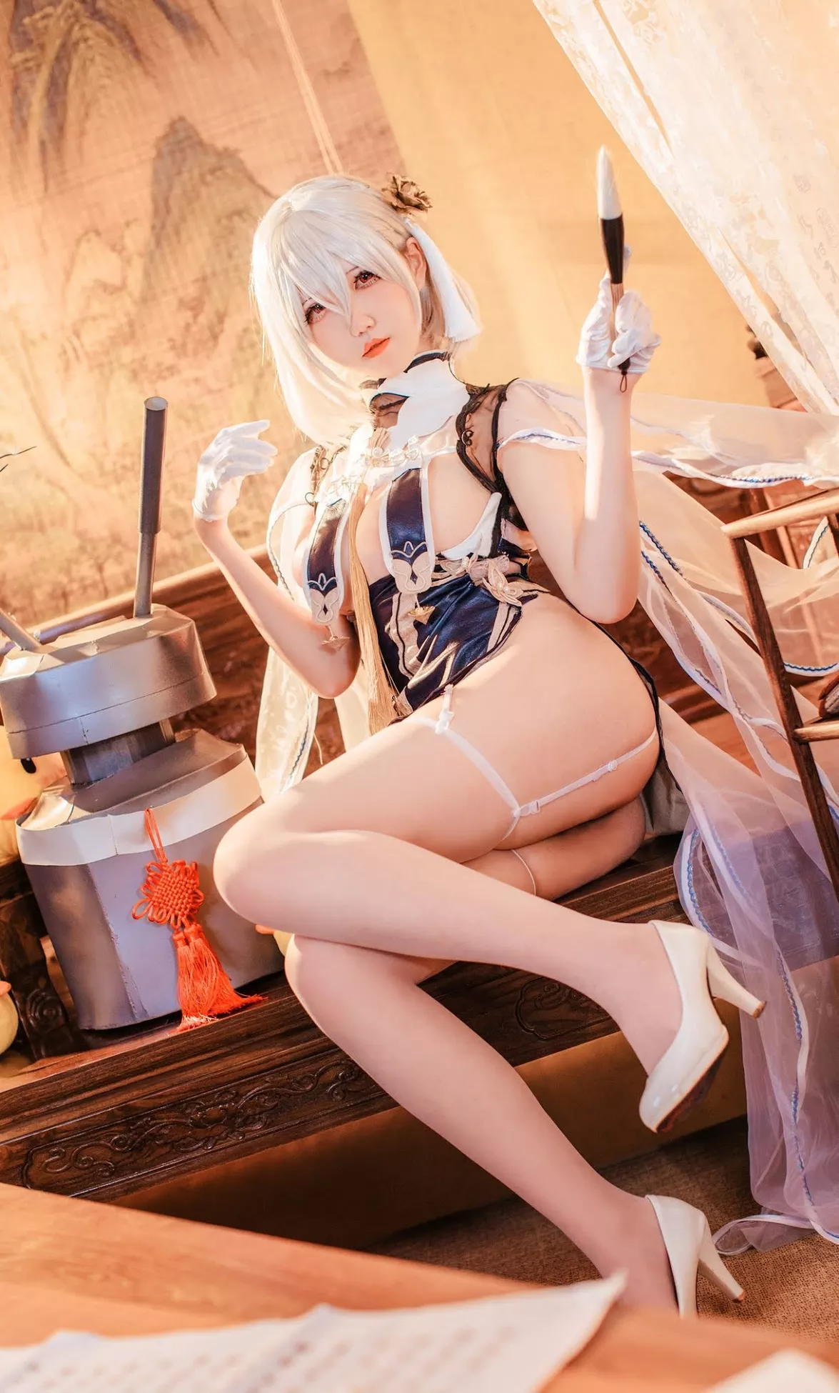 福利 佳人 碧蓝 Sirius Cosplay 【阿薰kaOri】 天狼星